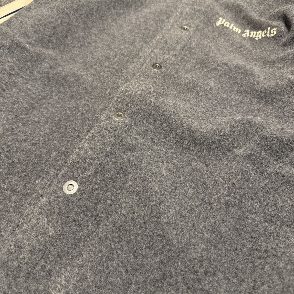 Palm Angels Palm Angels Wool Track Overshirt Size US M / EU 48-50 / 2 - 16 Thumbnail