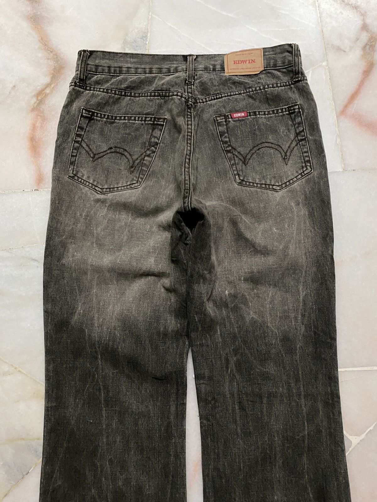 Other 💥Flare💥Vintage 90s Edwin Stone wash Made in Europe jean Size US 30 / EU 46 - 12 Thumbnail