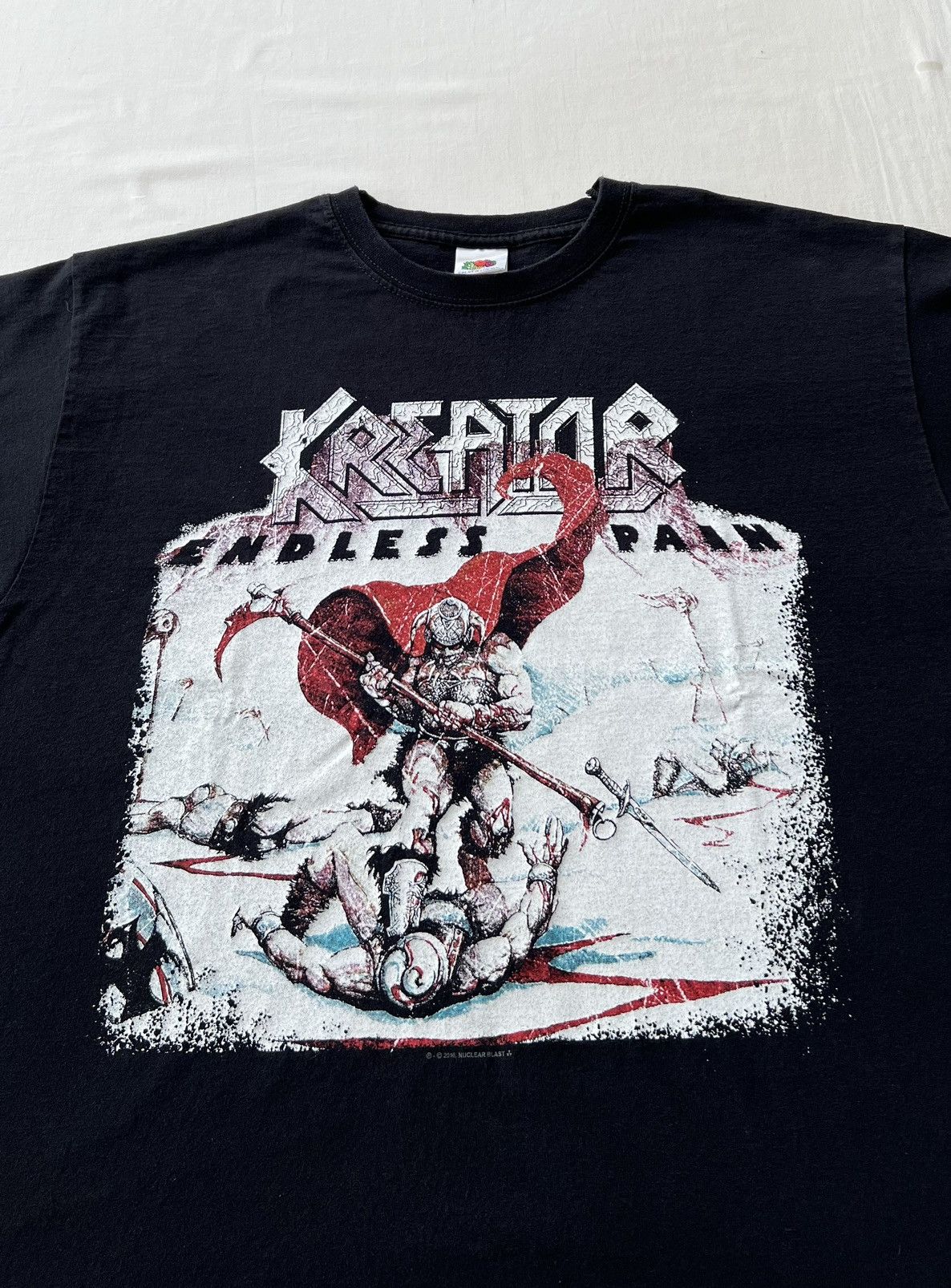 Band Tees Vintage 2016 Kreator Endless Pain Trash Metal Band T-shirt Size US M / EU 48-50 / 2 - 3 Thumbnail