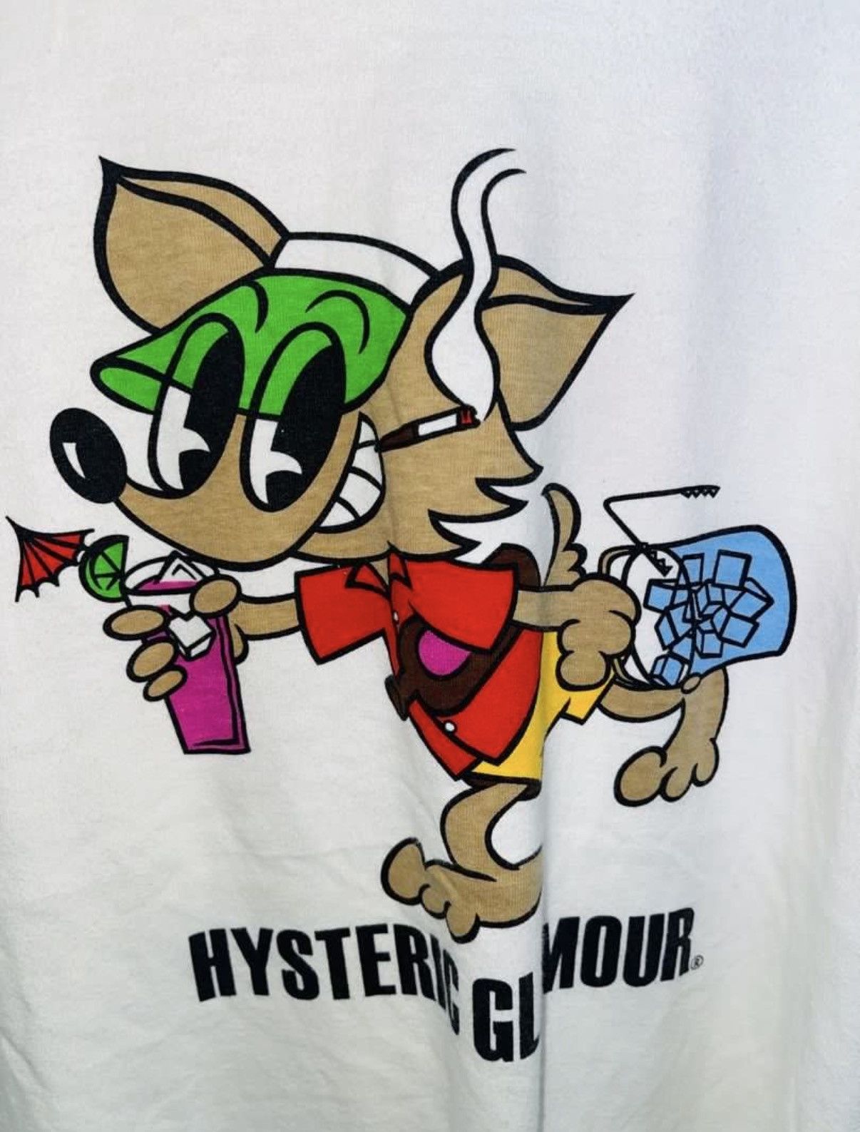 Hysteric Glamour Hysteric Glamour x Joey’s Affair White Tee Size US M / EU 48-50 / 2 - 3 Thumbnail