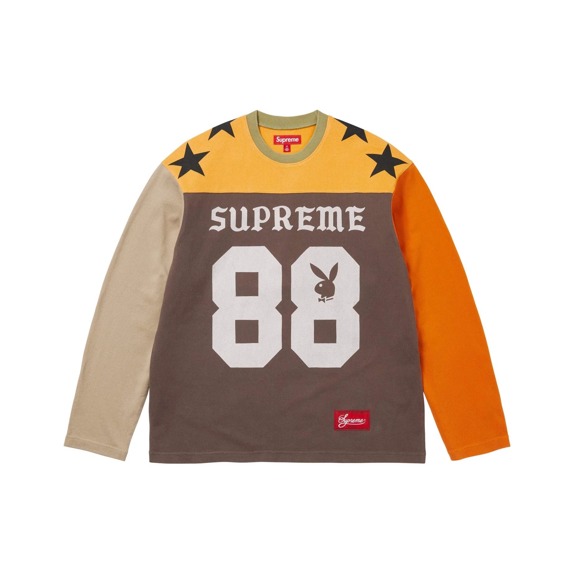 Streetwear × Supreme Supreme Open Knit Football Top Jersey Size