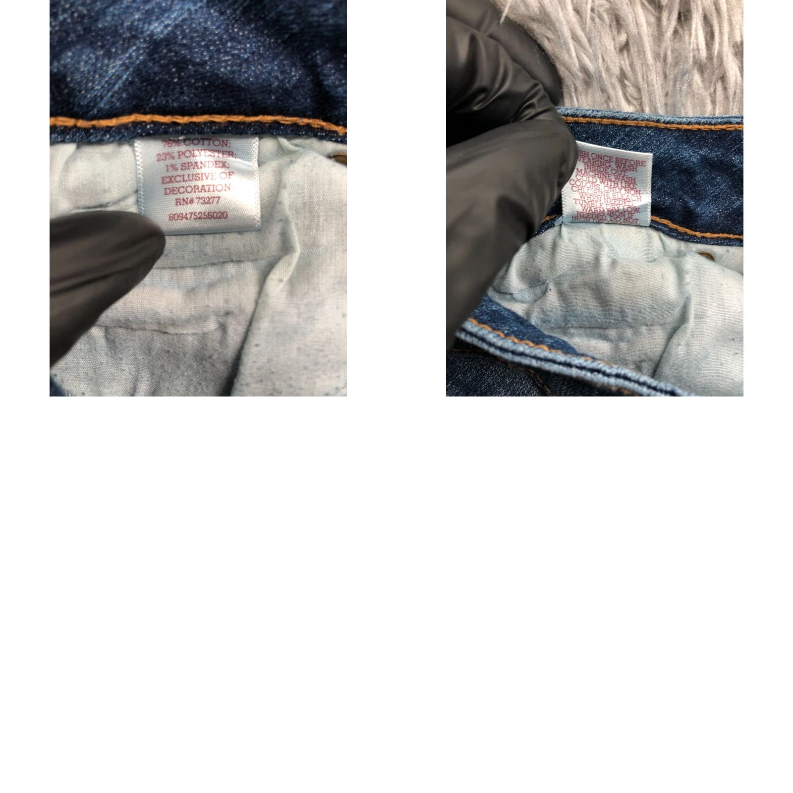 Vintage SO Jeans Skinny Size 5 Juniors Medium Wash Blue Low Rise Rhinestone Jeans Womens Clothing Size 27" / US 4 / IT 40 - 9 Thumbnail