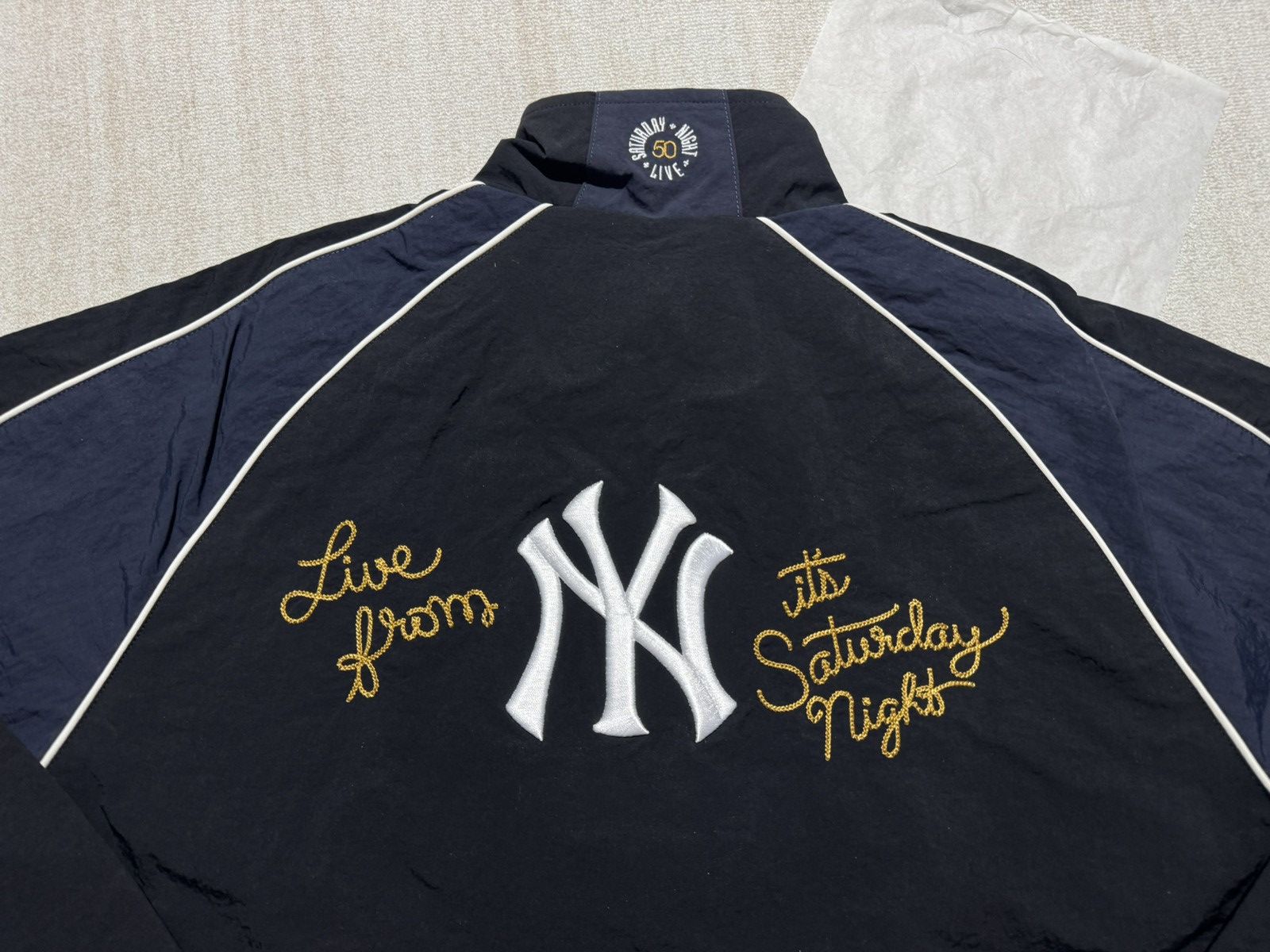 Aime Leon Dore Saturday Night Live yankees half zip jacket Size US M / EU 48-50 / 2 - 9 Thumbnail