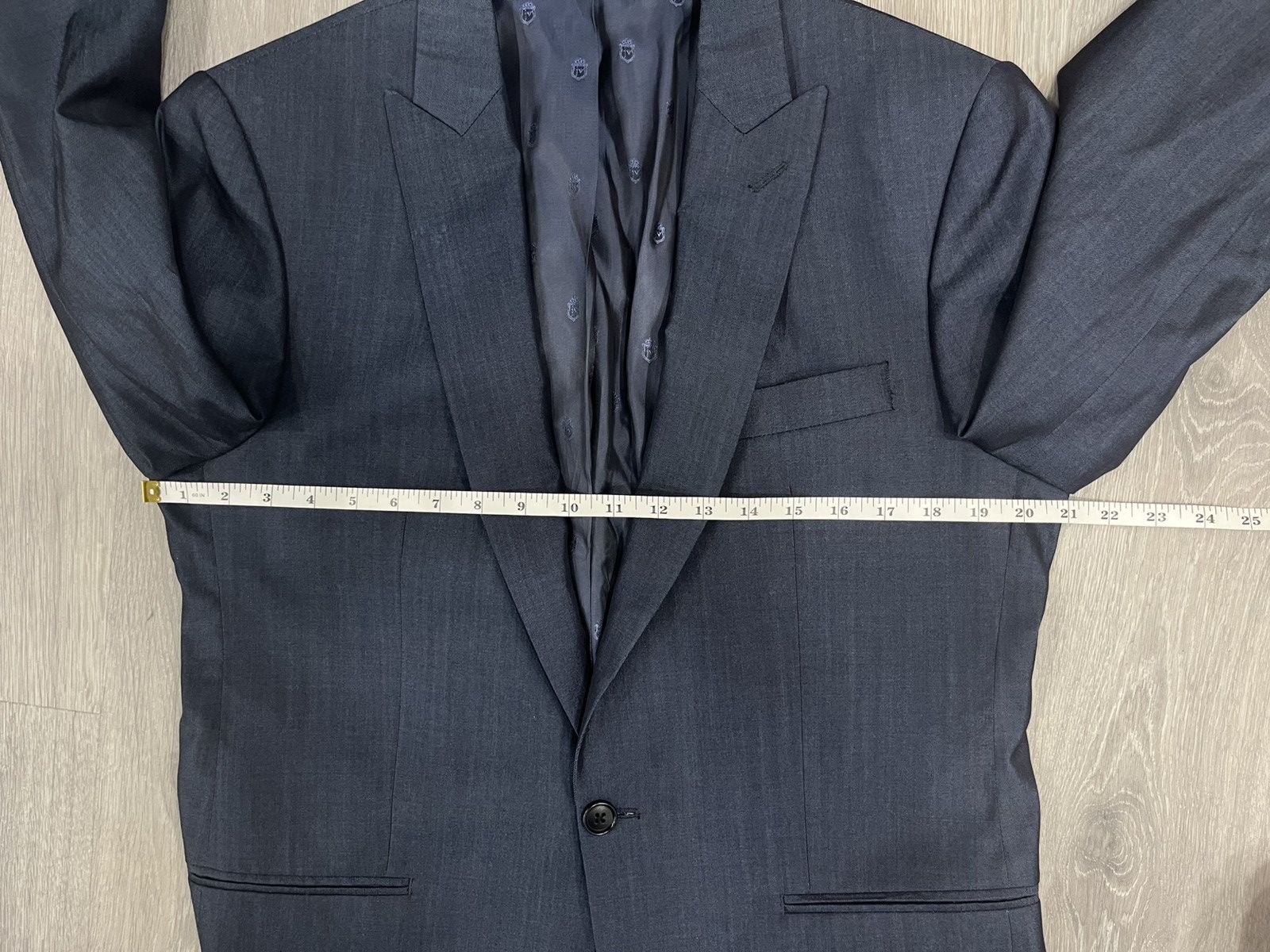 John Varvatos Blue suit. Pants and jacket. Medium Size 40R - 20 Thumbnail