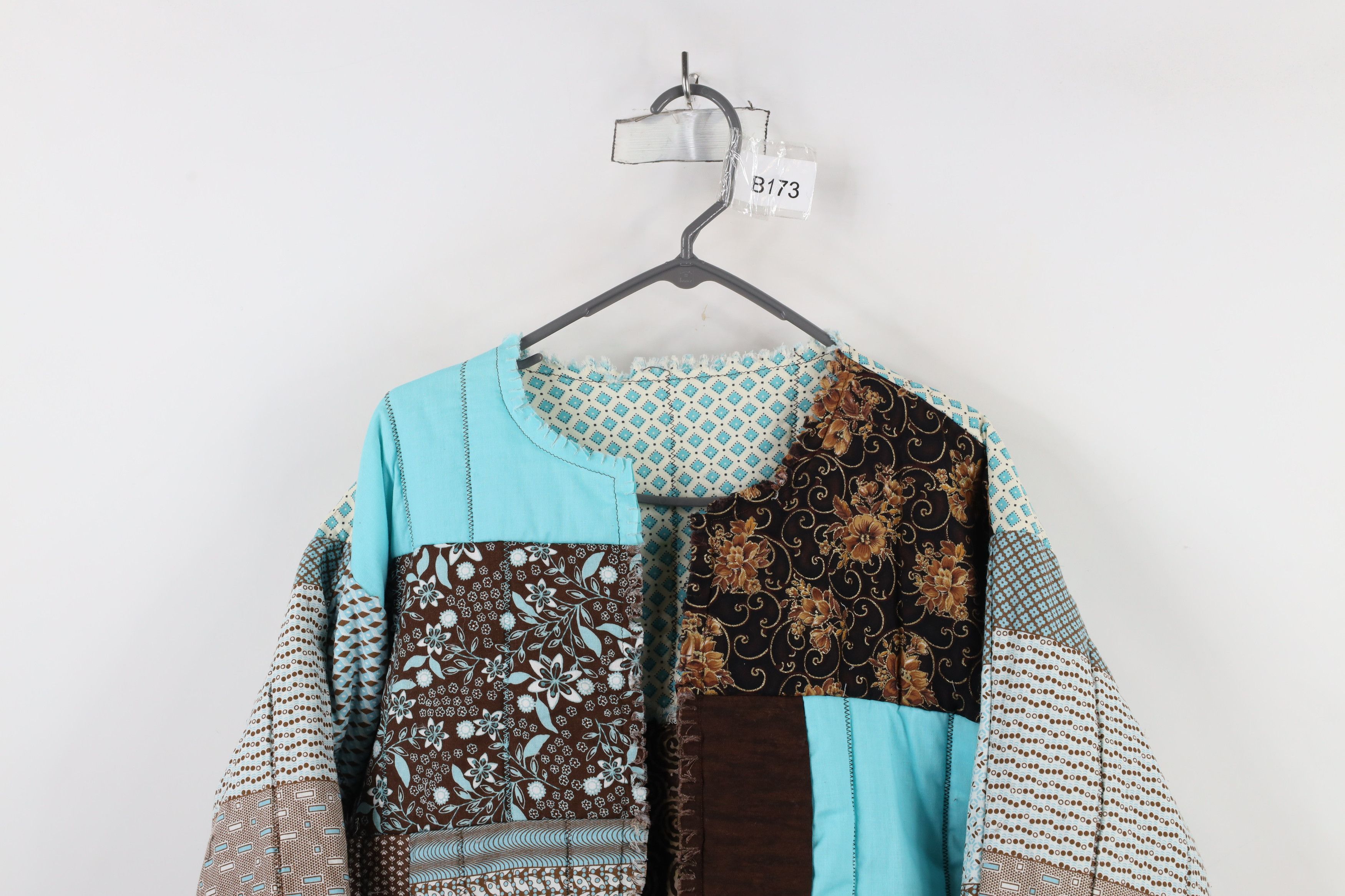 Vintage Vintage 90s Cottagecore Country Reversible Patchwork Jacket Size XL / US 12-14 / IT 48-50 - 12 Thumbnail