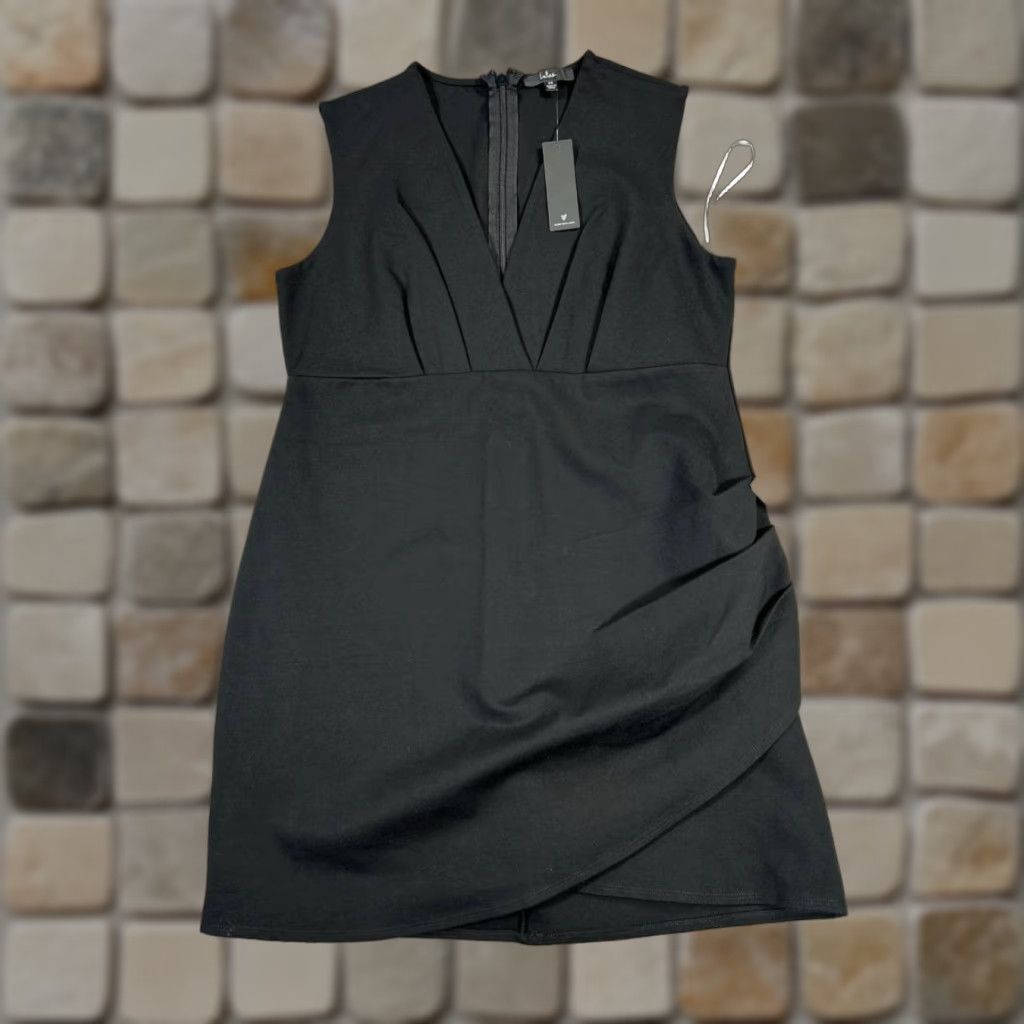 Lulus Lulus Dress Womens 2X Black Blouson Party/Cocktail Blouson Style Short Dress 2X Black Womens Lulus Dress Size XXL / US 16-18 / IT 52-54 - 1 Thumbnail