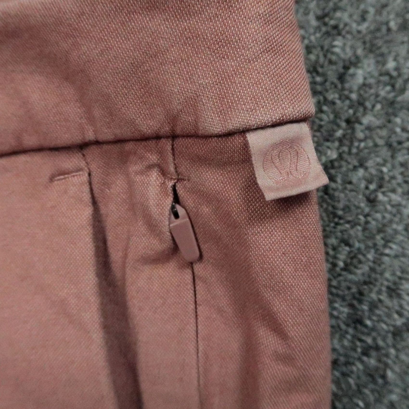 Lululemon Lululemon Mens Pants 34x32 Red Clay Commission Slim Trouser Zip Pocket Earth Dye Business Casual Size US 34 / EU 50 - 3 Thumbnail