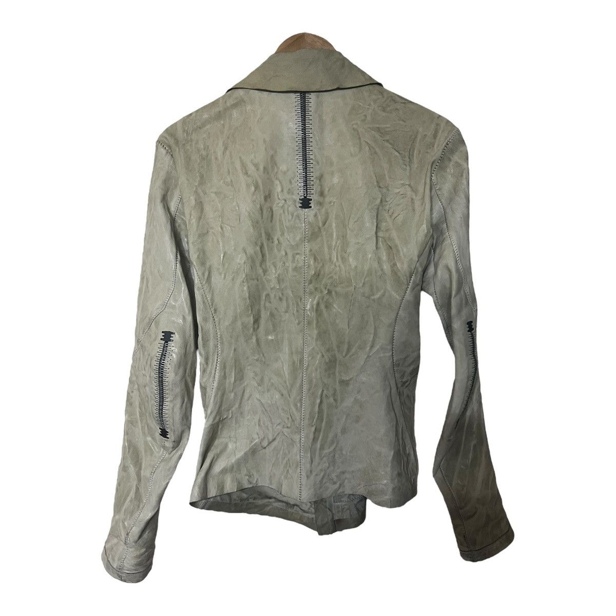 Isaac Sellam Experience Isaac sellam zipper stitch lambskin leather jacket Size US M / EU 48-50 / 2 - 6 Thumbnail