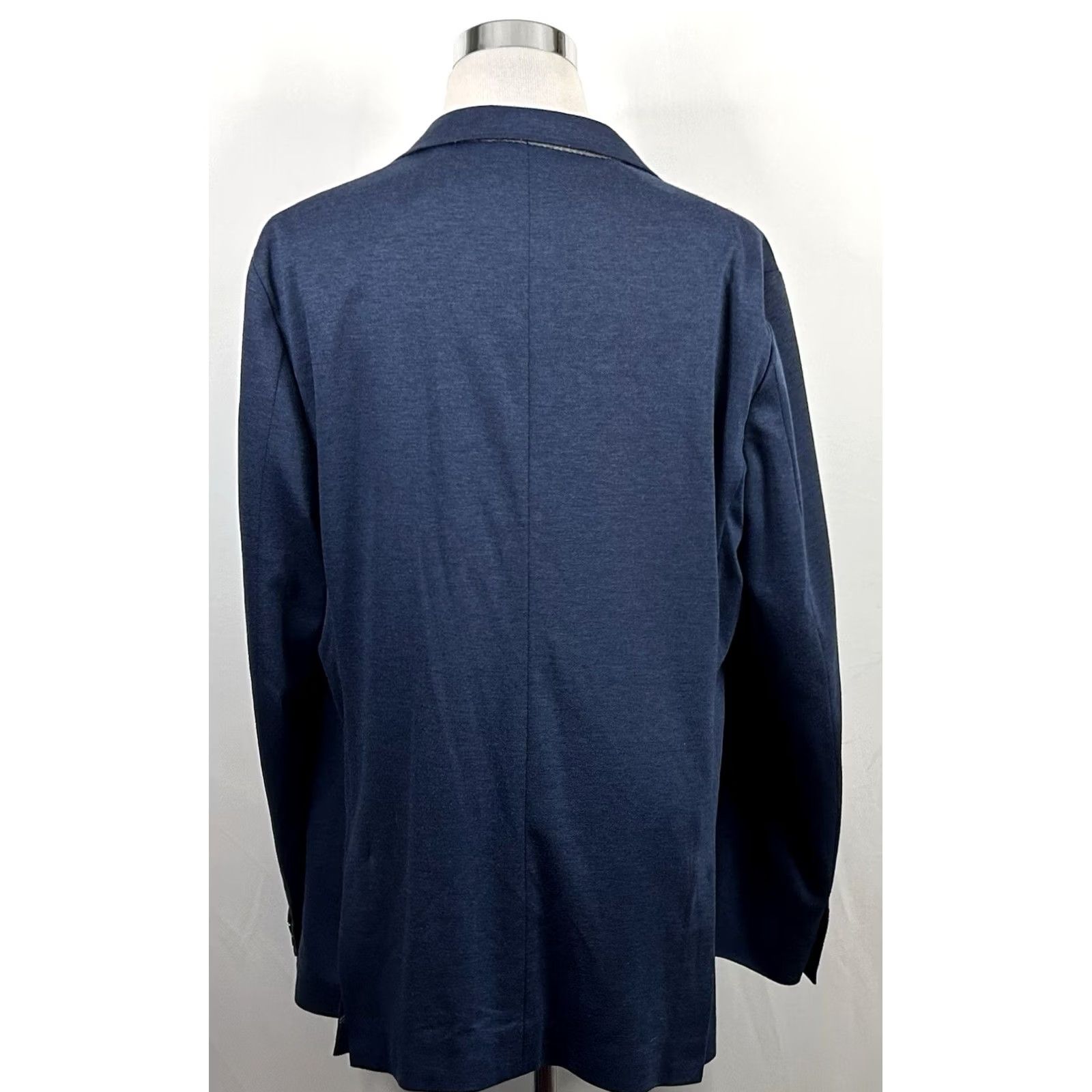 Vintage Trunk Club Custom Sport Coat Blue Two Button Double Vented 44L Size US S / EU 44-46 / 1 - 5 Thumbnail