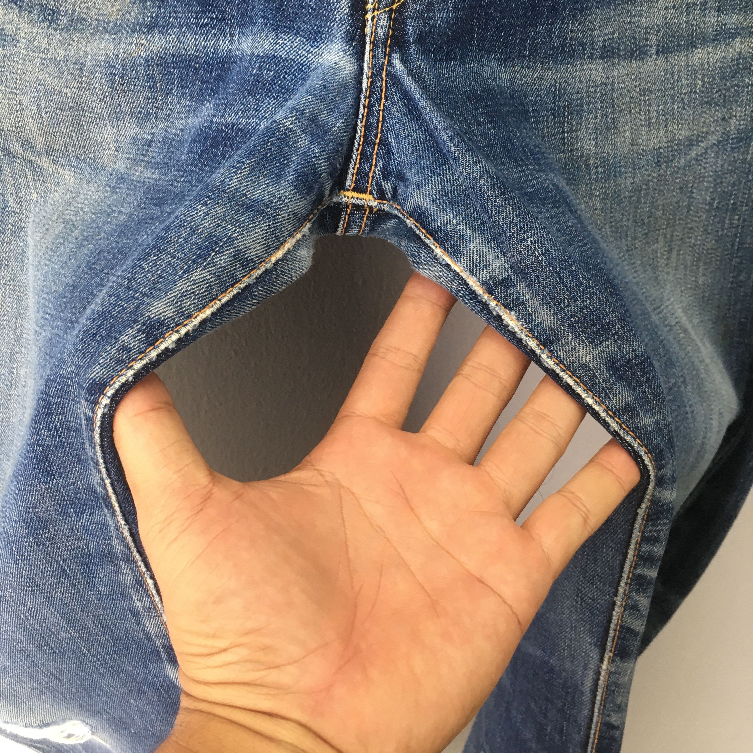 Edwin Size 27x27 Vintage 90s Edwin E Function Faded Jeans S1456 Size US 27 - 6 Thumbnail