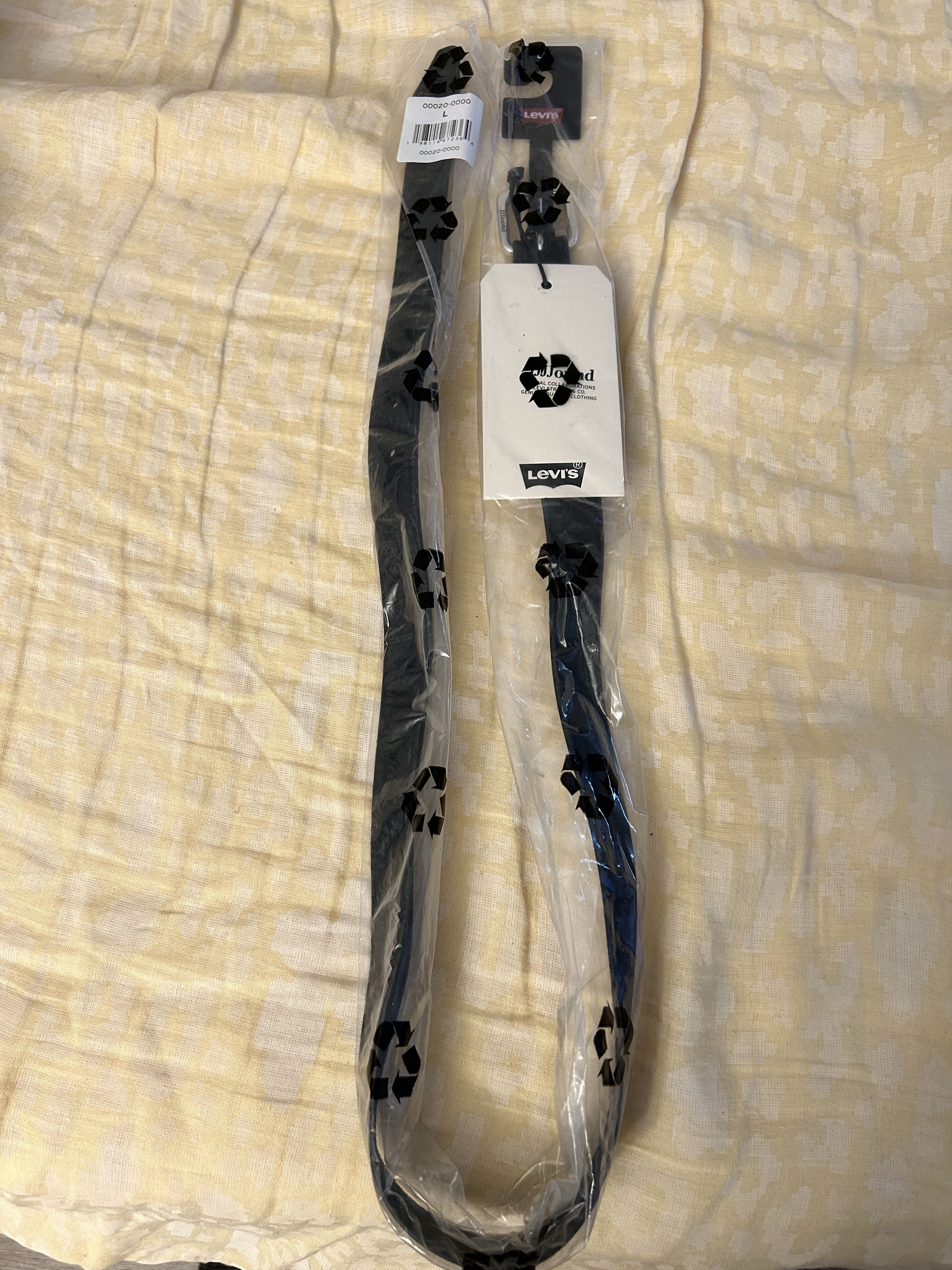 JJJJound × Levi's size Large Levi's® JJJJound Belt in Black Size ONE SIZE - 4 Thumbnail