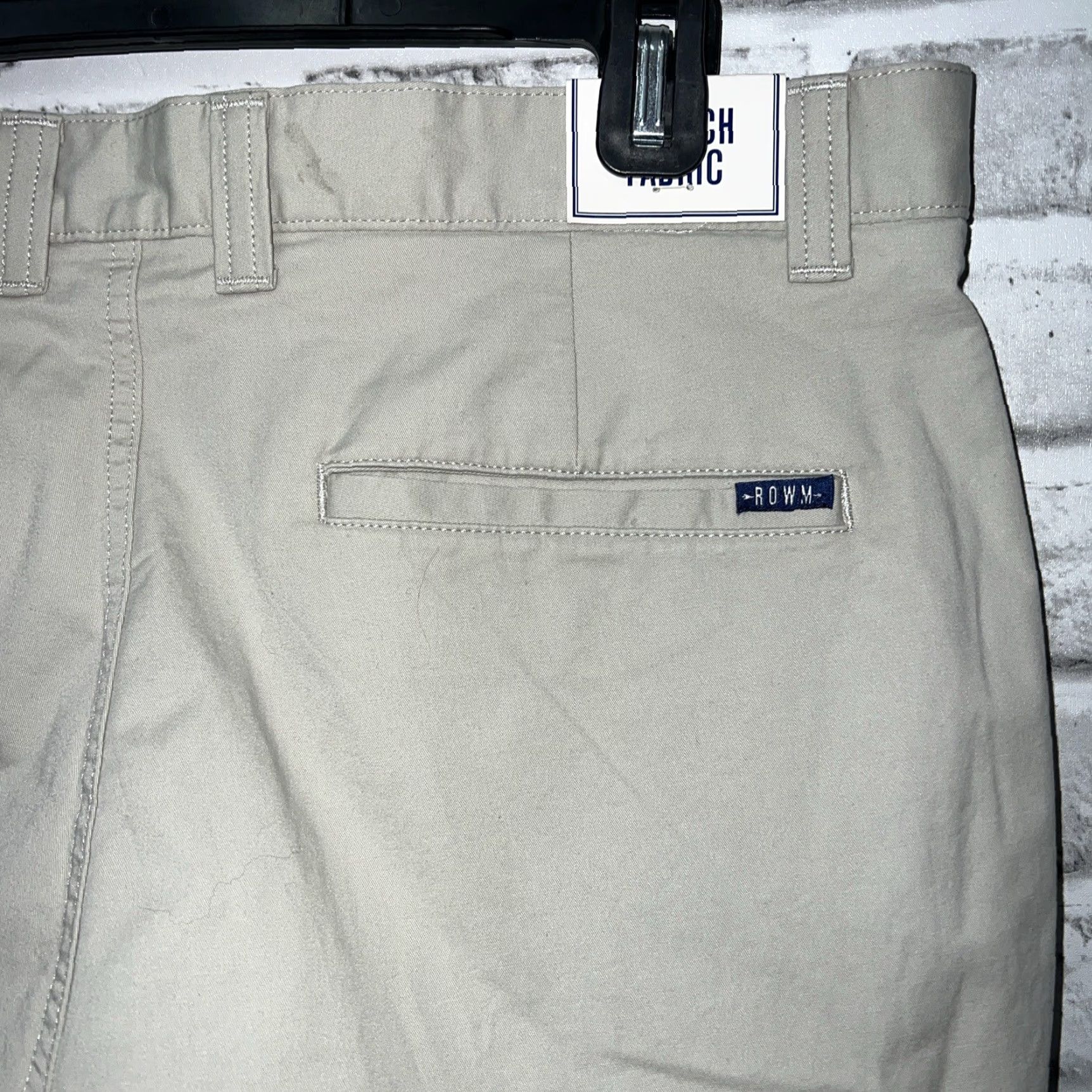 Vintage VINTAGE ROWM Beige Shorts Mens Size 34 Size US 34 / EU 50 - 3 Thumbnail
