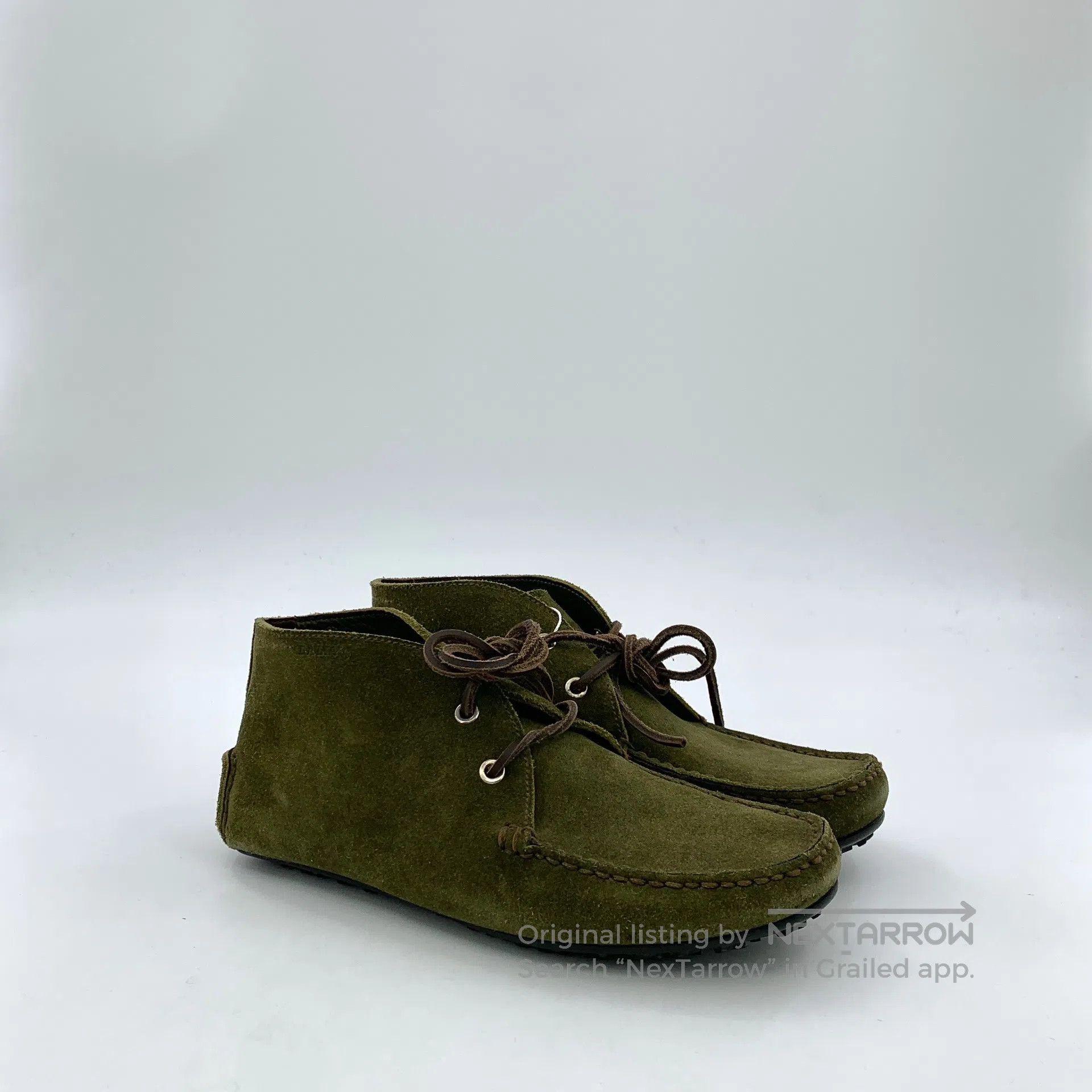 Burberry Burberry Dark green drawstring casual flat single shoes| Size US 6 / EU 39 - 2 Thumbnail