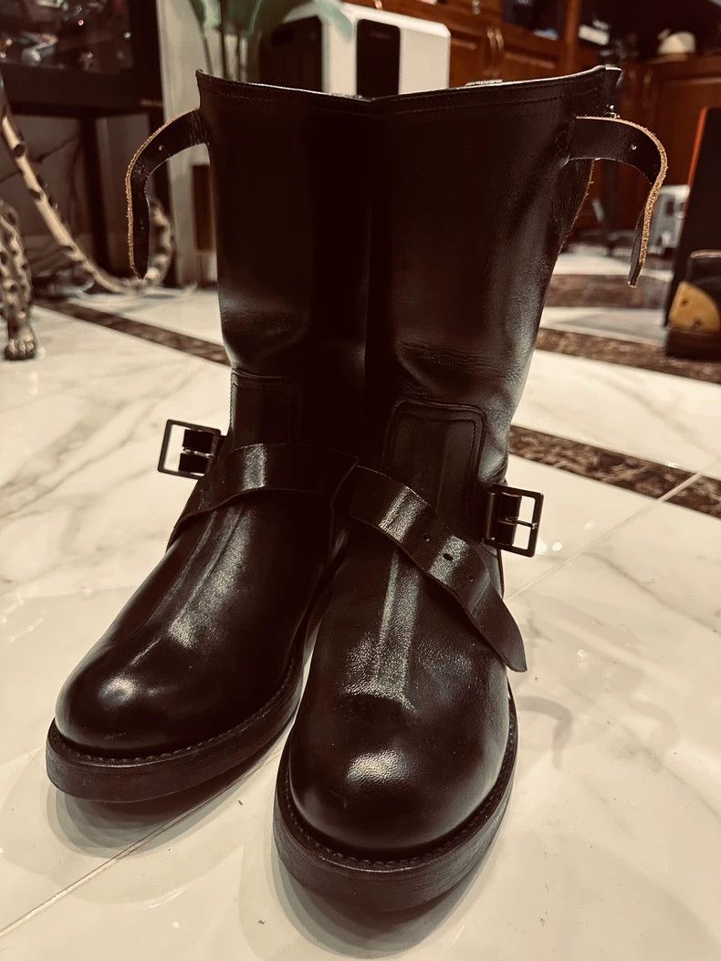 The Real McCoy's N-1 Field Shoes, Boots, Horsehide | Grailed