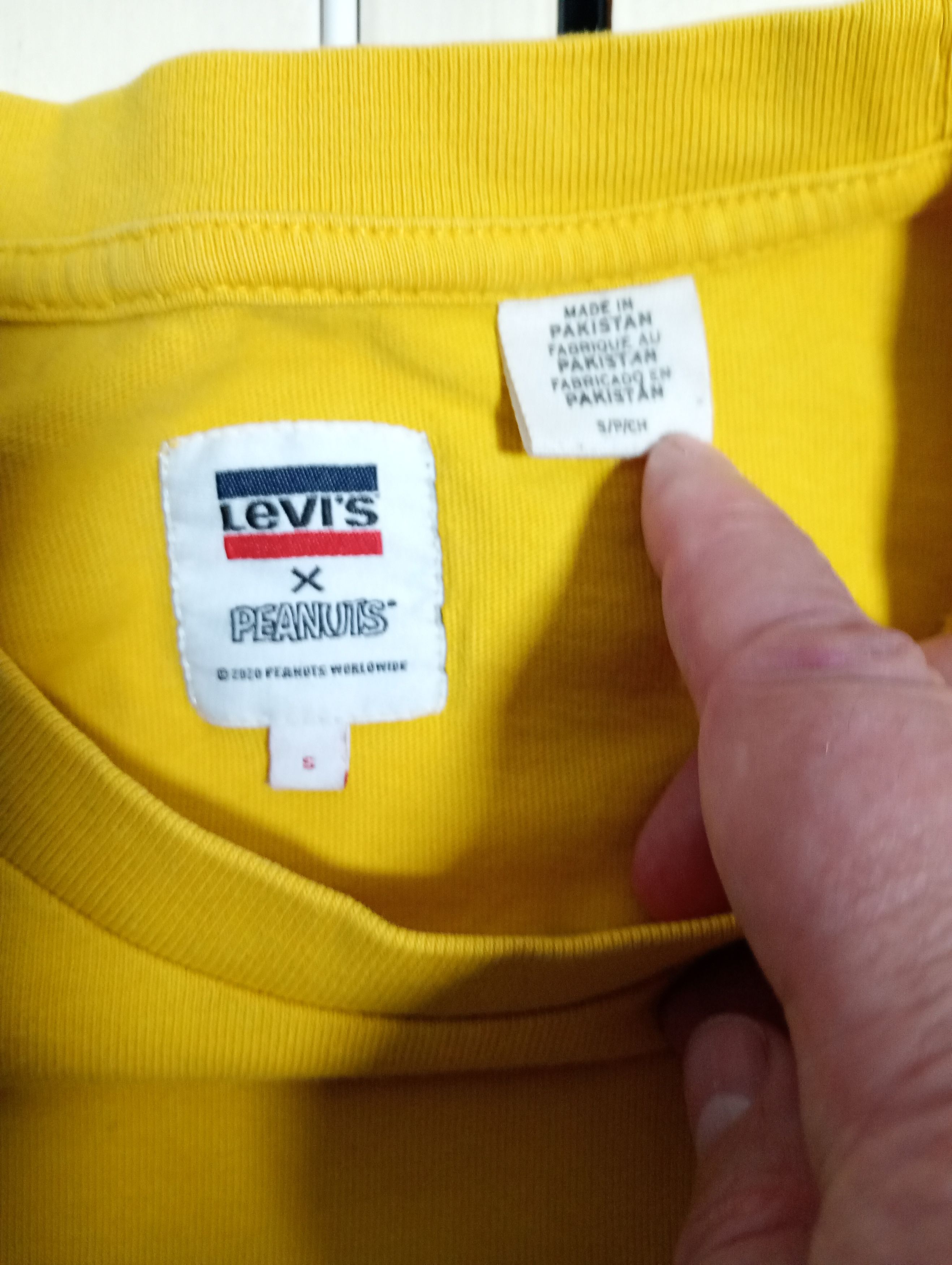 Levi's × Peanuts Levi's x Peanuts Jogging T-Shirt Size US S / EU 44-46 / 1 - 7 Thumbnail