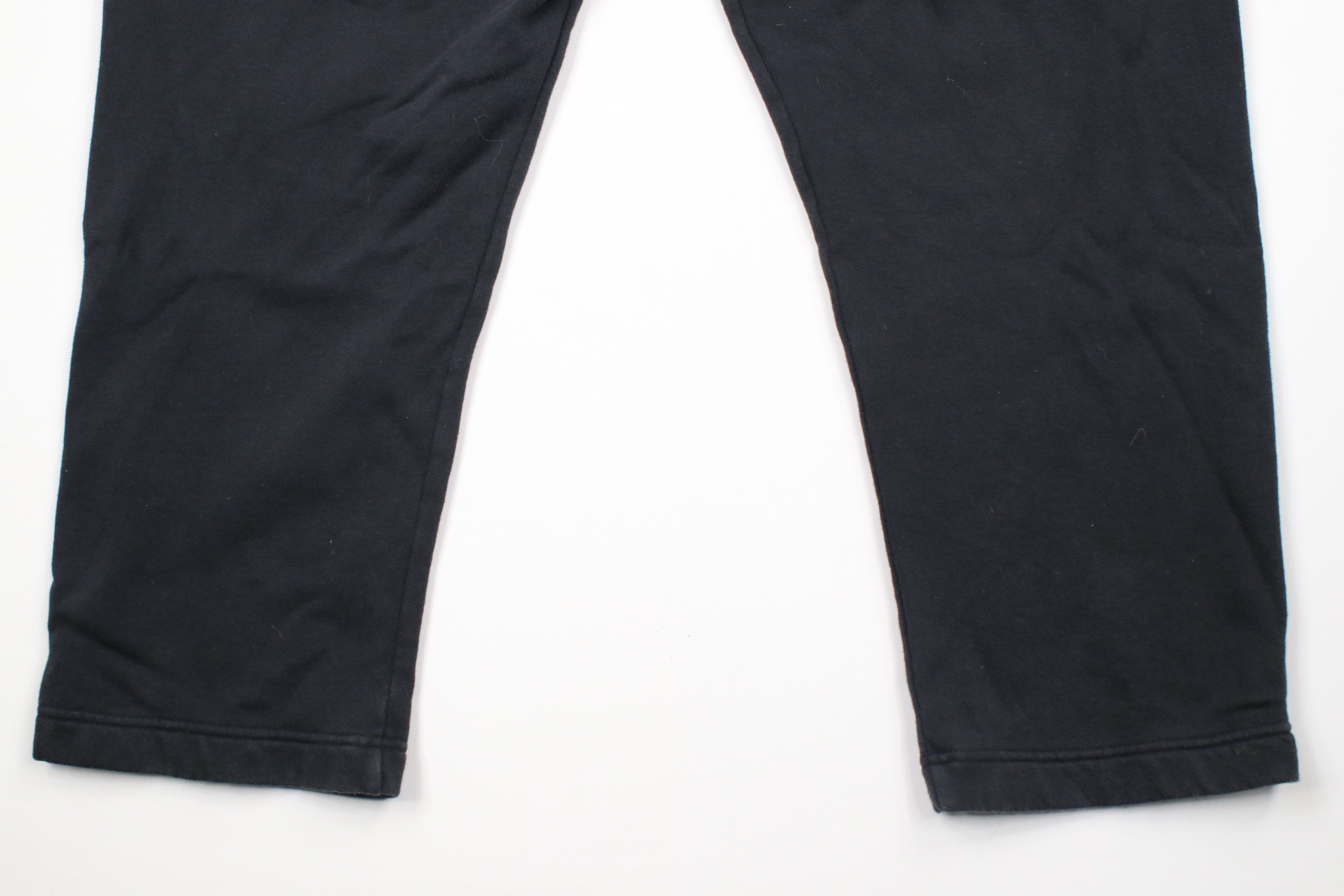 Nike × Vintage Vintage Nike Mini Swoosh Wide Leg Sweatpants Pants Black Size US 38 / EU 54 - 11 Thumbnail