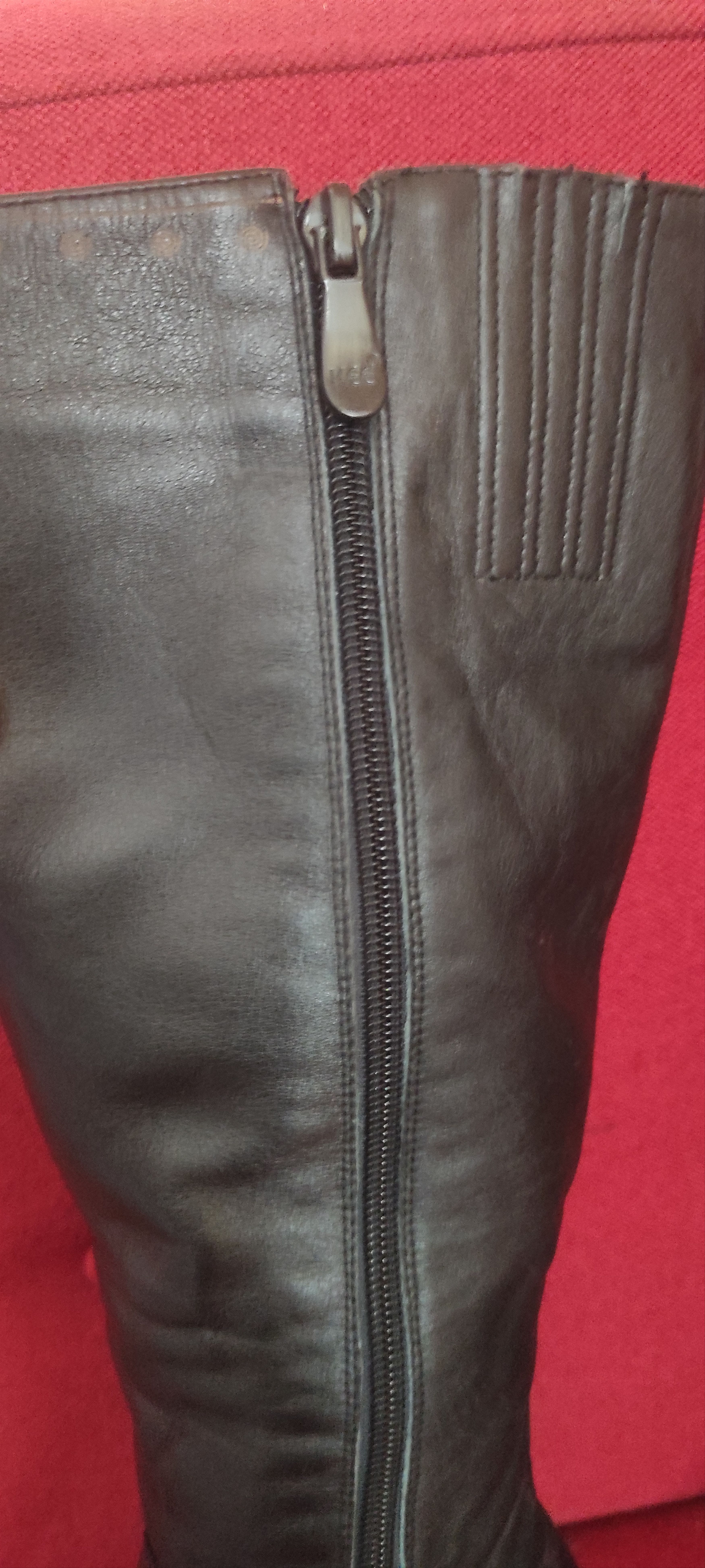 Red Wing Red Wing pointy toe Women's Mid Calf knee High Heel Boots Size US 7 / IT 37 - 23 Thumbnail