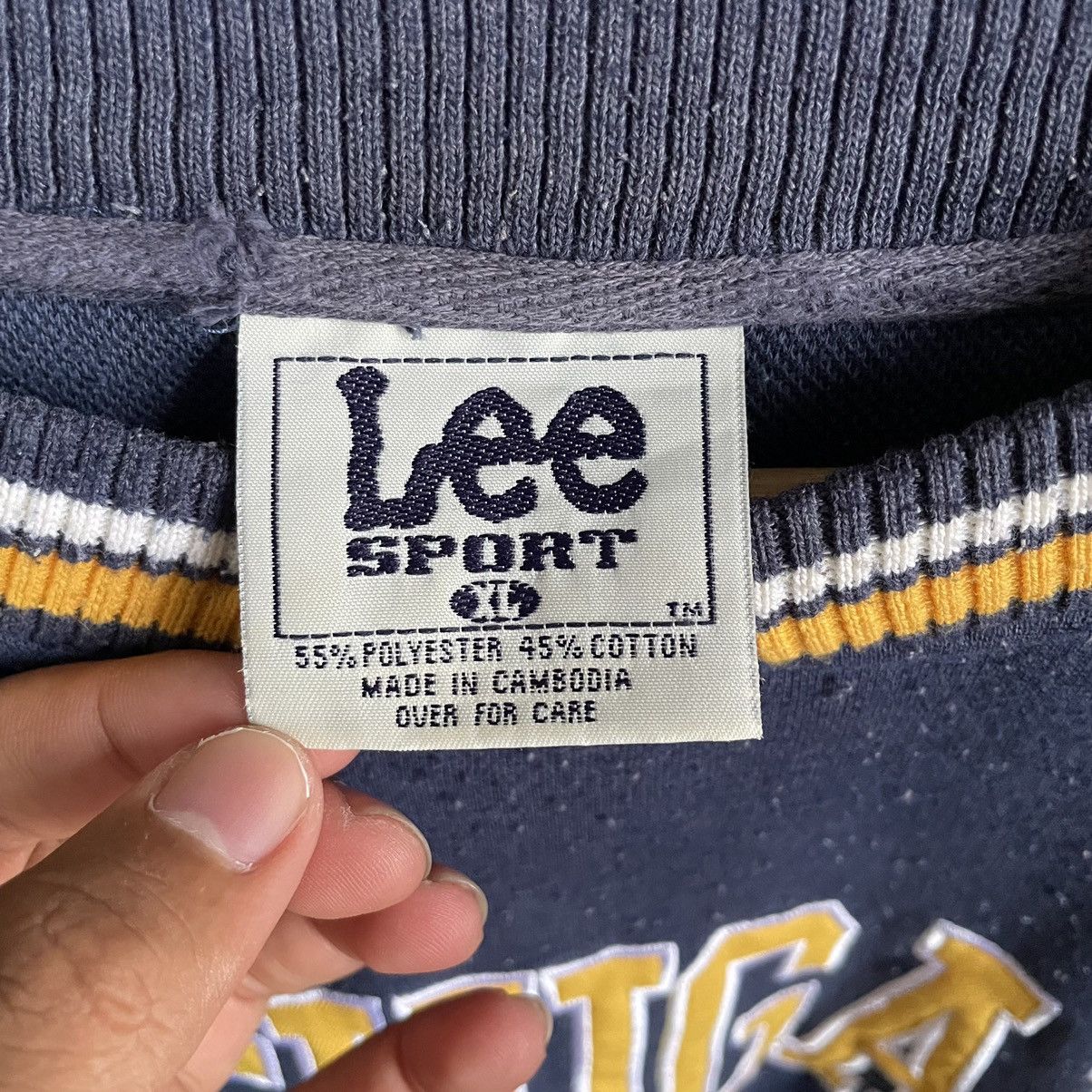 Lee × NFL Vintage Lee Sport Michigan Wolverine sweatshirt Size US XL / EU 56 / 4 - 4 Thumbnail