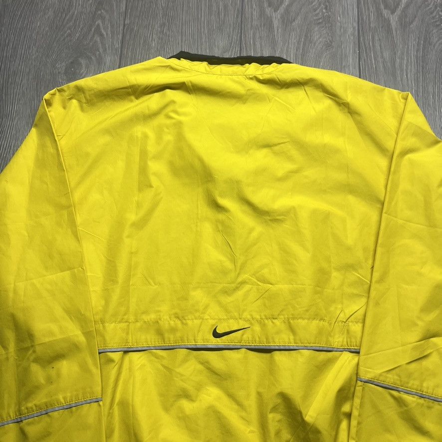 Nike × Vintage Vintage Nike 1990s 3M Quarter Zip Windbreaker Yellow Size US L / EU 52-54 / 3 - 13 Thumbnail