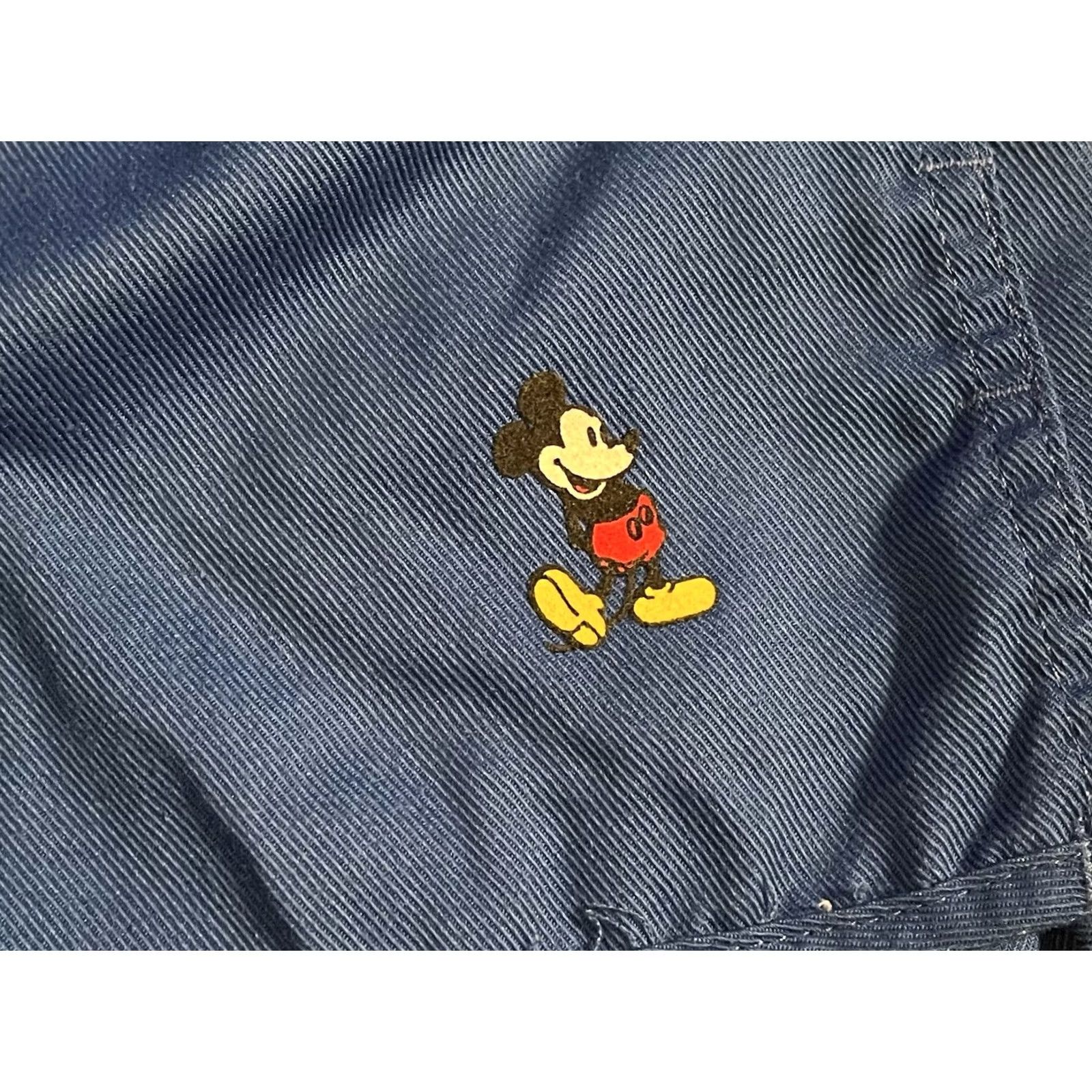 Disney VINTAGE Disney Mickey Mouse Twill Shorts Men S Blue USA Shorts Mens S Blue Disney Mickey Mouse Twill Shorts Vintage USA Size US 29 - 2 Thumbnail