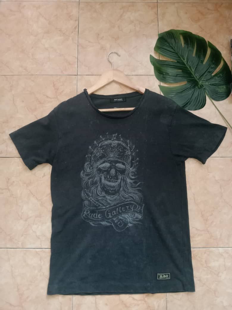 Vintage Rare RUDE GALLERY Or Die Punk Hardcore Shirt Size US M / EU 48-50 / 2 - 1 Thumbnail