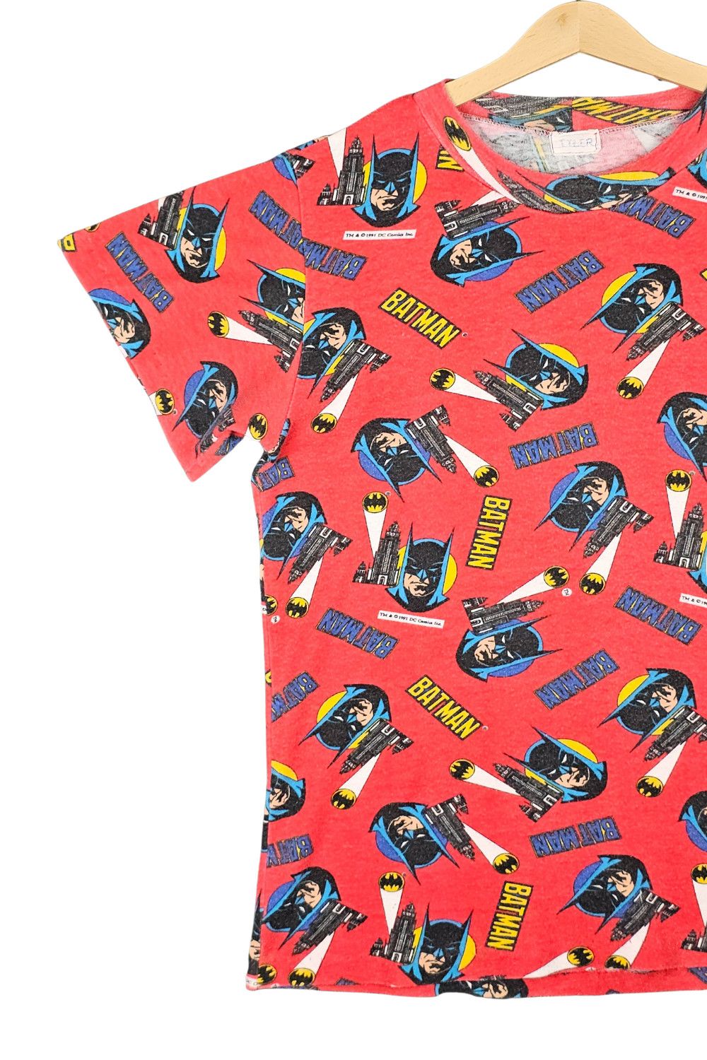 DC Comics 1991 DC Comics Batman Tee - Single Stitch - AOP Size US M / EU 48-50 / 2 - 4 Thumbnail