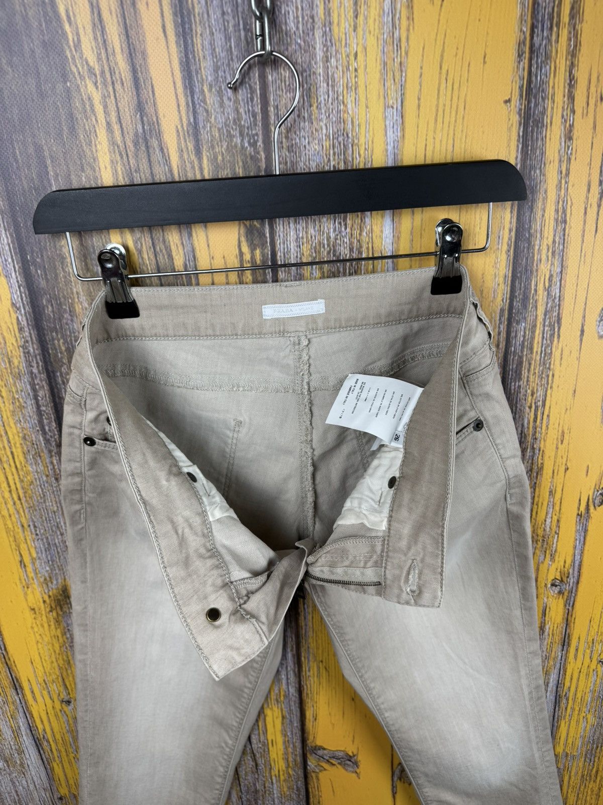Prada Prada Woman Pants Size 26 Made in italy 🇮🇹 CONTOUR FIT Size 26" / US 2 / IT 38 - 11 Thumbnail