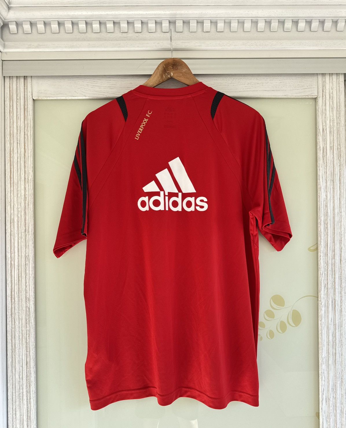 Adidas Liverpool 2009-2010 Soccer Training Jersey Football Shirt Size US L / EU 52-54 / 3 - 2 Thumbnail
