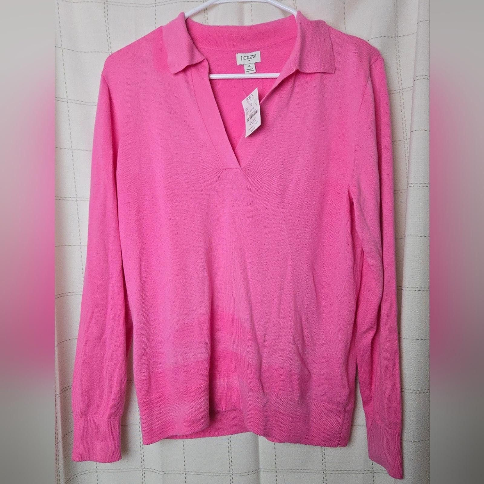 J.Crew J Crew Cotton Sweater-polo Size S / US 4 / IT 40 - 2 Thumbnail