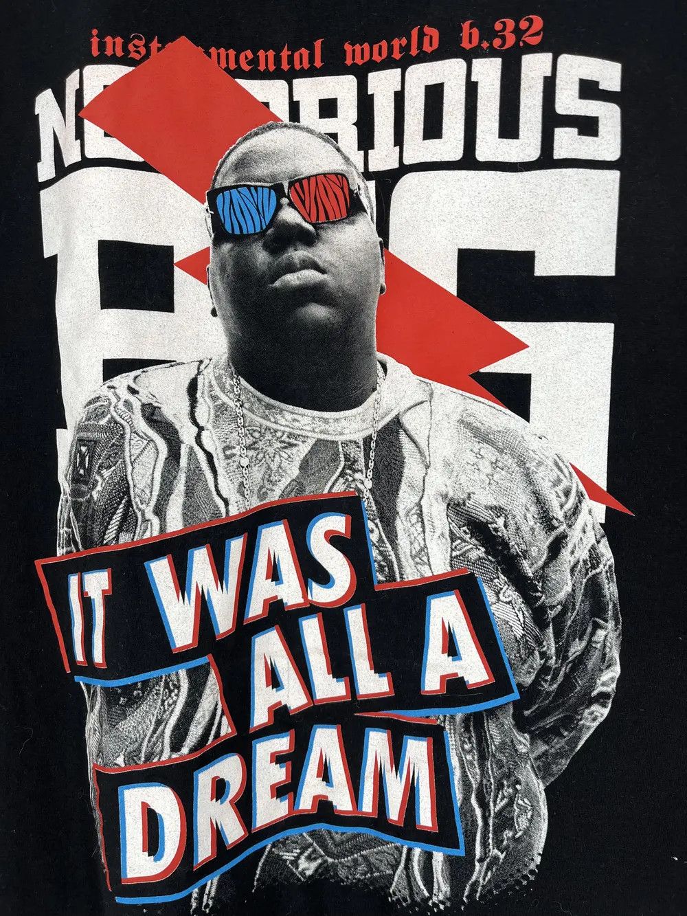 Band Tees Vintage The Notorious BIG IT WAS ALL A DREAM tee Size US XXL / EU 58 / 5 - 6 Thumbnail