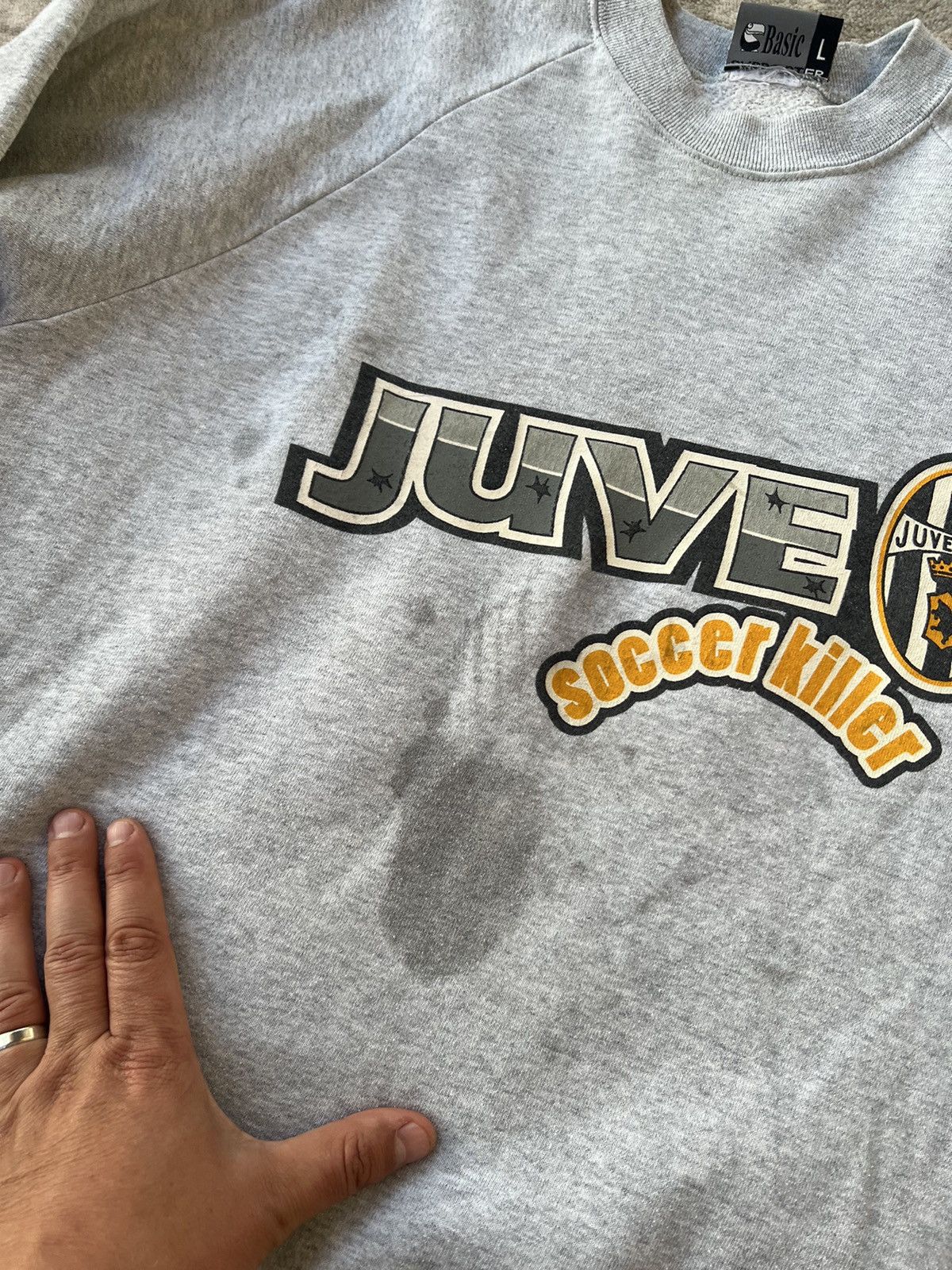 Vintage Juventus Soccer Killer Vintage Sweatshirt Size US L / EU 52-54 / 3 - 2 Thumbnail