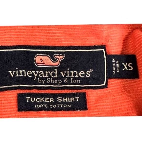 Vineyard Vines VINTAGE Vineyard Vines Shirt Tucker Pink Corduroy Button-Down Long Sleeve Mens XS Size US XS / EU 42 / 0 - 4 Thumbnail