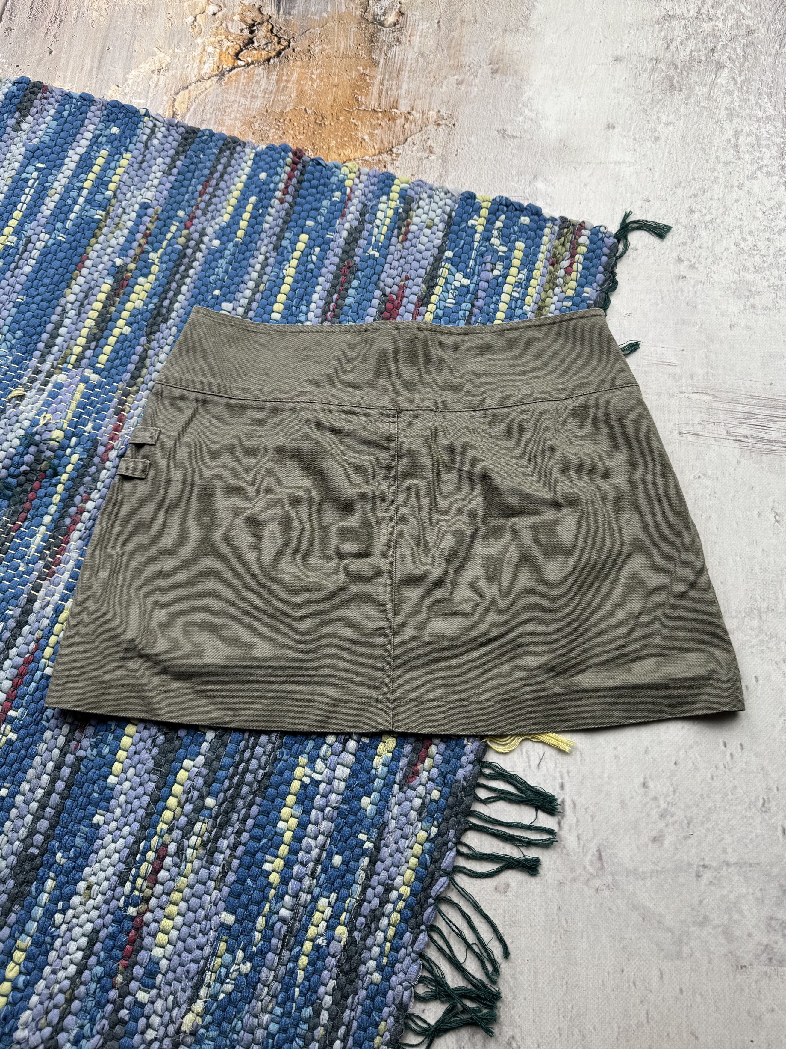 Vintage Vintage Mini Skirt A707D15(411) Size 25" / US 0 / IT 36 - 6 Thumbnail
