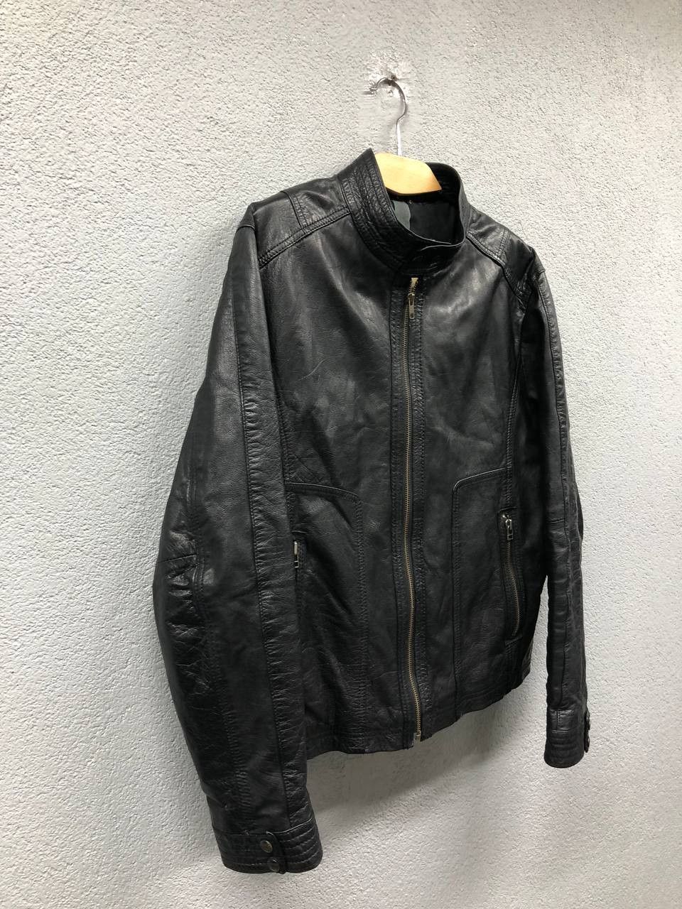Other Oakwood mens leather jacket Large Size US L / EU 52-54 / 3 - 2 Thumbnail