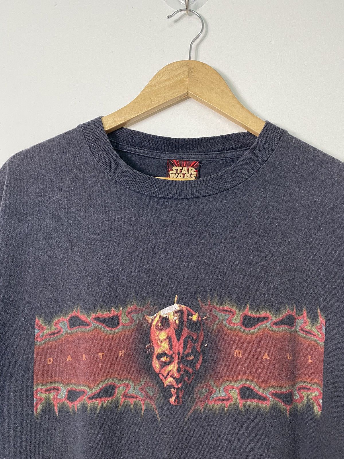 Star Wars × Vintage Vintage Star Wars Darth Maul Movie T-shirt Size US L / EU 52-54 / 3 - 2 Thumbnail