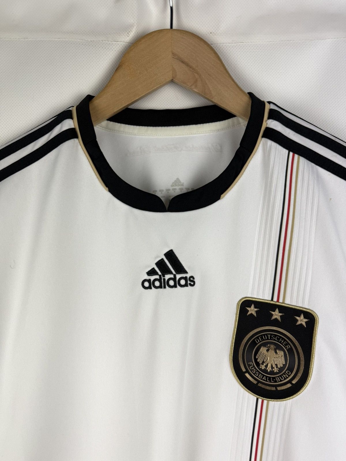 Adidas Adidas Germany 2010 2011 Home Soccer Jersey Shirt P41477 Size US M / EU 48-50 / 2 - 8 Thumbnail
