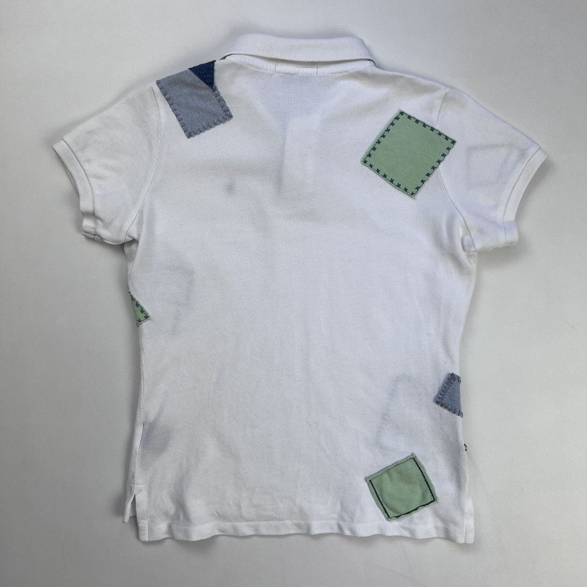 Polo Ralph Lauren × Vintage Polo Ralph Lauren patchwork polo shirt wmns Size US S / EU 44-46 / 1 - 5 Thumbnail