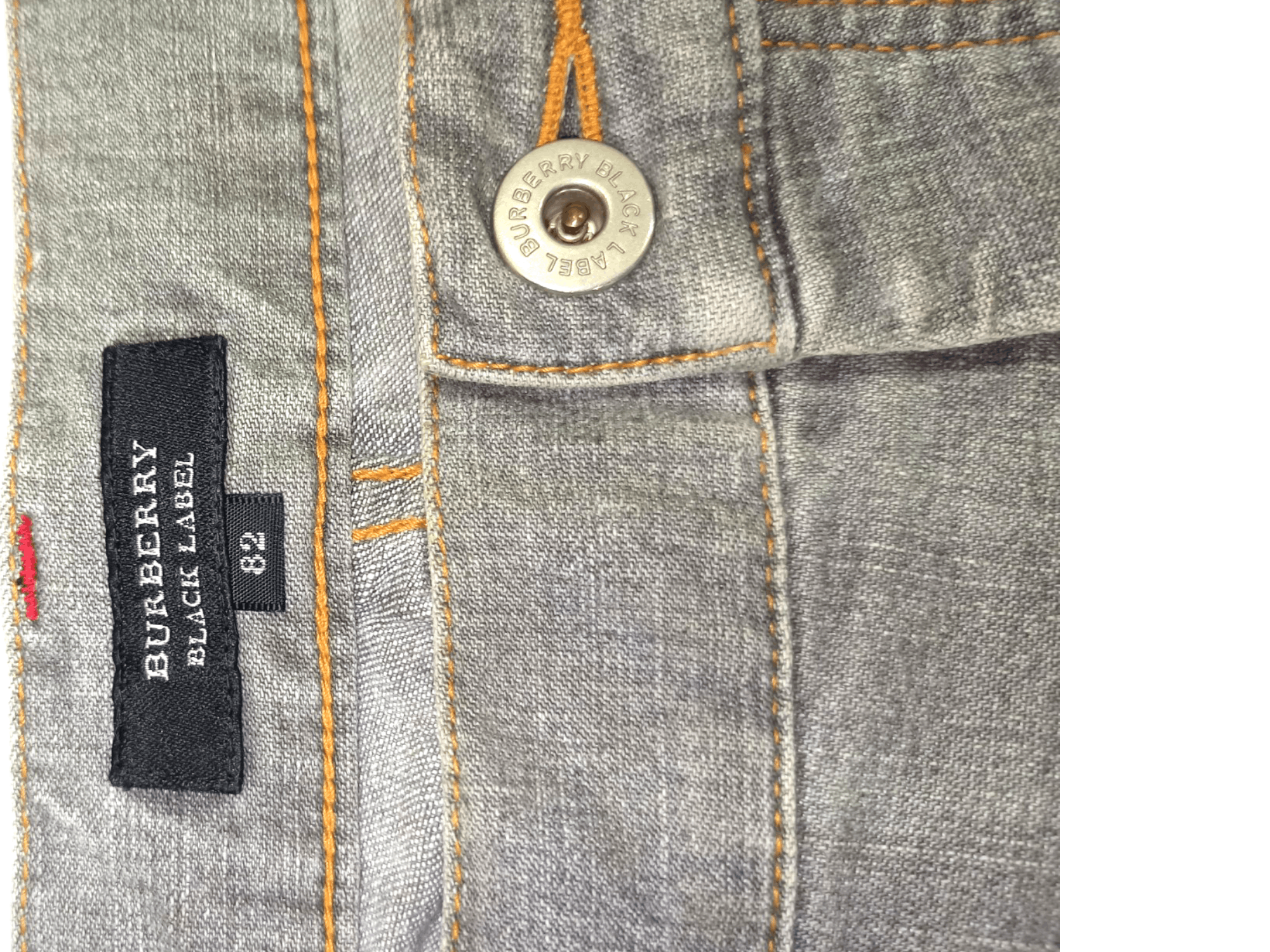 Burberry Vintage Burberry Black Label Faded Grey Denim Size US 32 / EU 48 - 14 Thumbnail