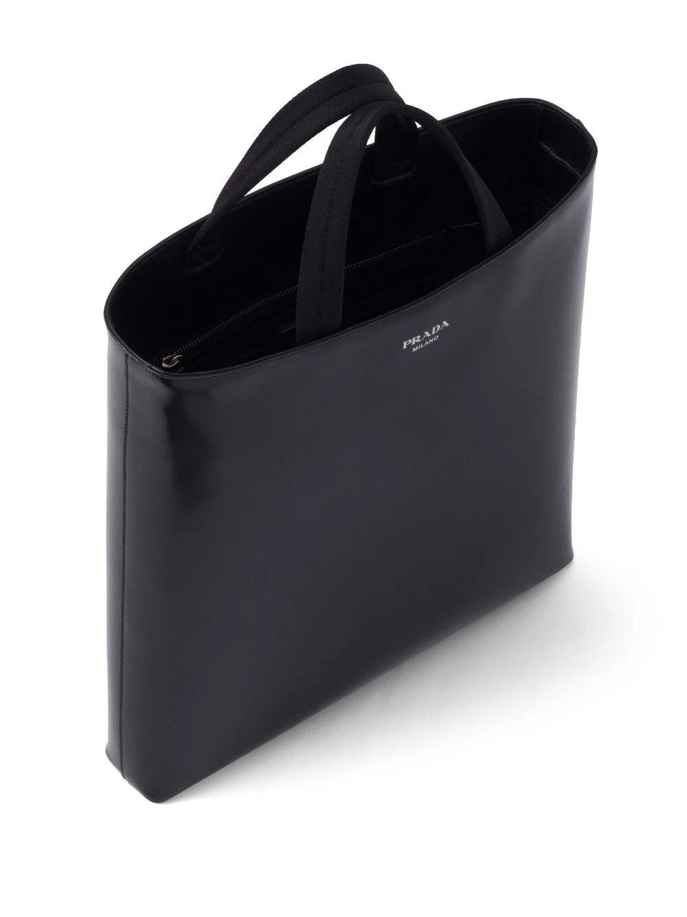 Prada PRADA $3600 Black Leather Tote Bag New And Authentic Size ONE SIZE - 2 Thumbnail
