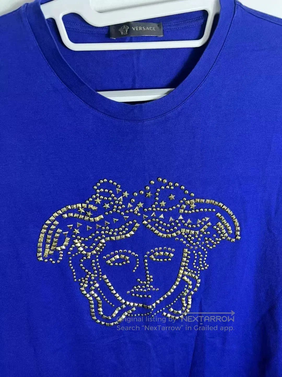 Versace Versace Crystal Medusa Short-Sleeve Top. Size US XL / EU 56 / 4 - 2 Thumbnail