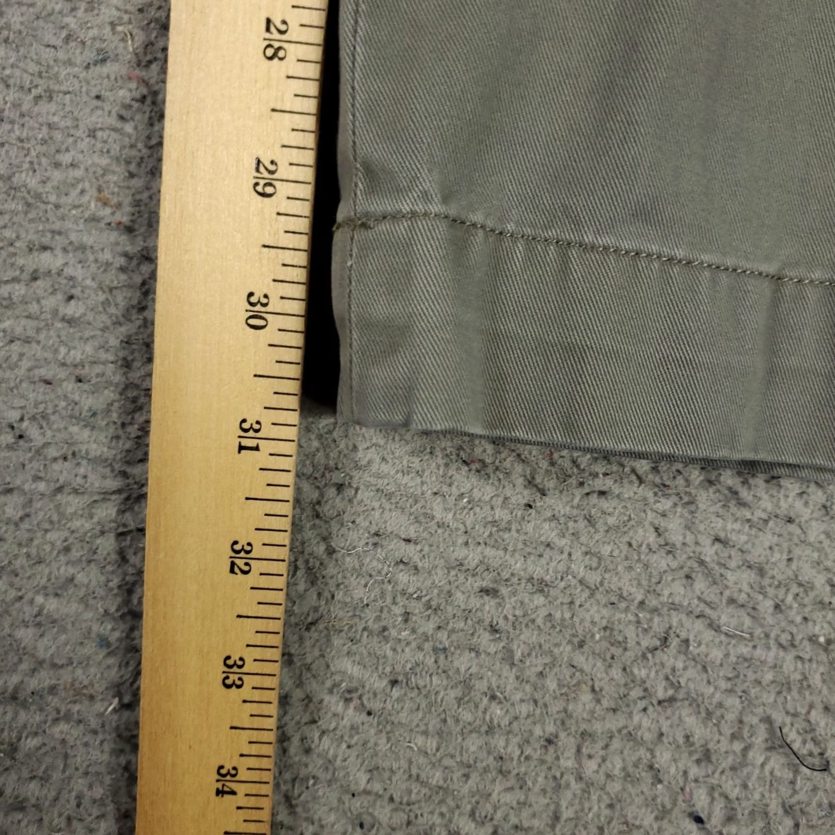 Ralph Lauren Ralph Lauren Pants Mens 40x31 Gray Flat Front Chino Trousers Regular Size 40 Gray Classic Size US 40 / EU 56 - 5 Thumbnail
