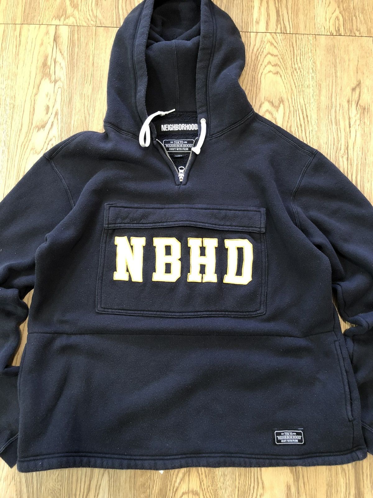 Neighborhood Neighborhood Japan kangaroo pocket hoodie Size US L / EU 52-54 / 3 - 3 Thumbnail
