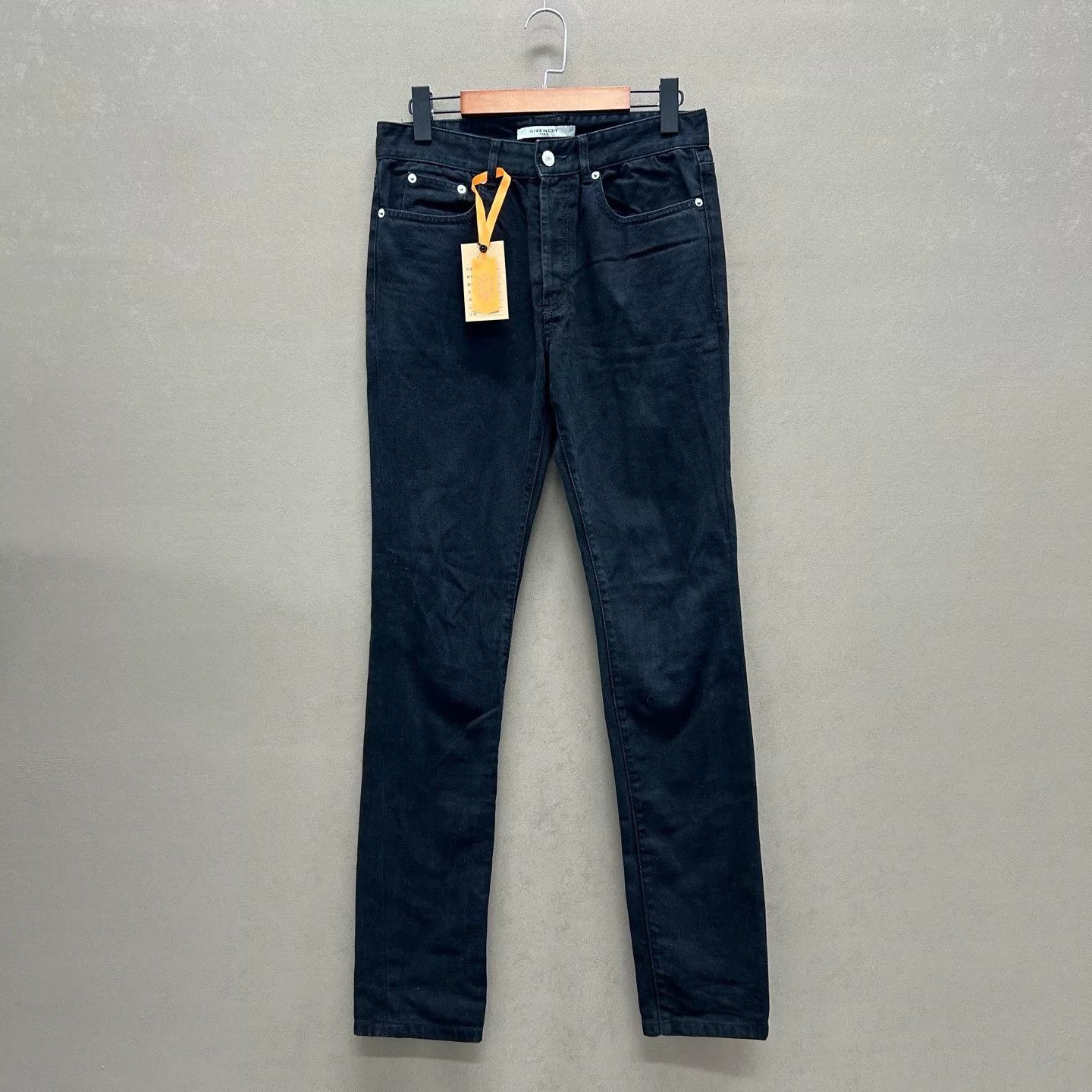 Givenchy Givenchy Black Denim Trousers Size 31 Size US 31 - 1 Thumbnail