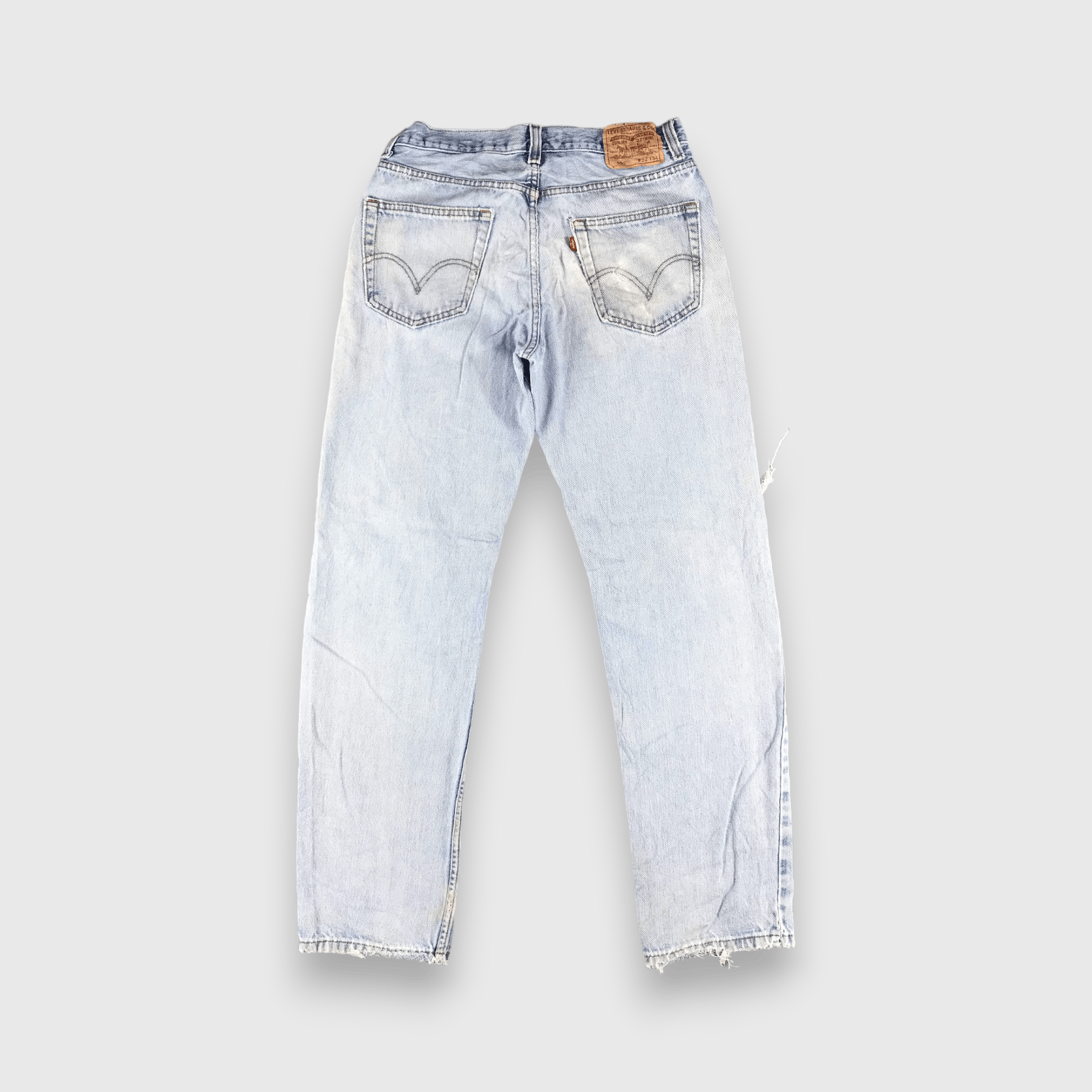 Levi's Vintage Blue Wash Levis 550 Jeans-J2595 Size US 31 - 2 Thumbnail