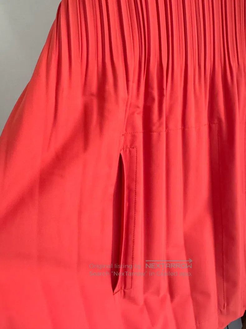 Issey Miyake Issey Miyake Orange Puffer Short Trench Coat Size L / US 10 / IT 46 - 4 Thumbnail