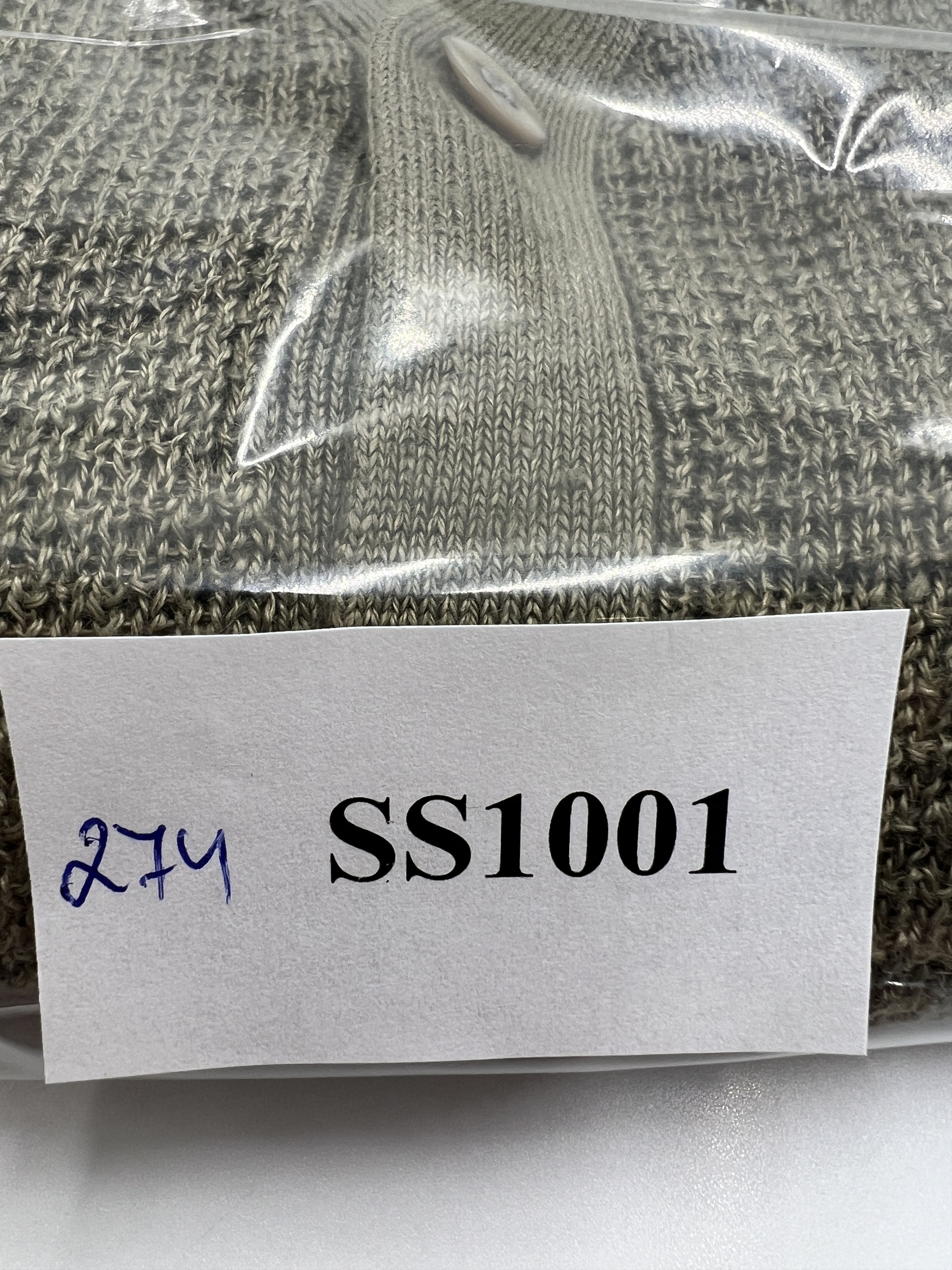 Suitsupply SUITSUPPLY 100% Linen Front Button Knitted Sweater Size XL Size US XL / EU 56 / 4 - 9 Thumbnail