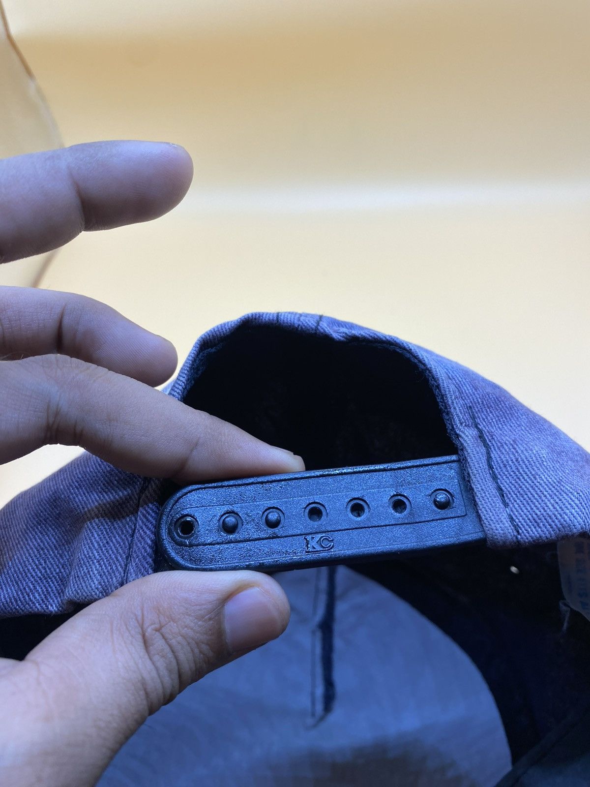 Fashion Victim 1990s FASHION VICTIM “GET A JOB” SKULL DISTRESSED FADED CAP Size ONE SIZE - 10 Thumbnail
