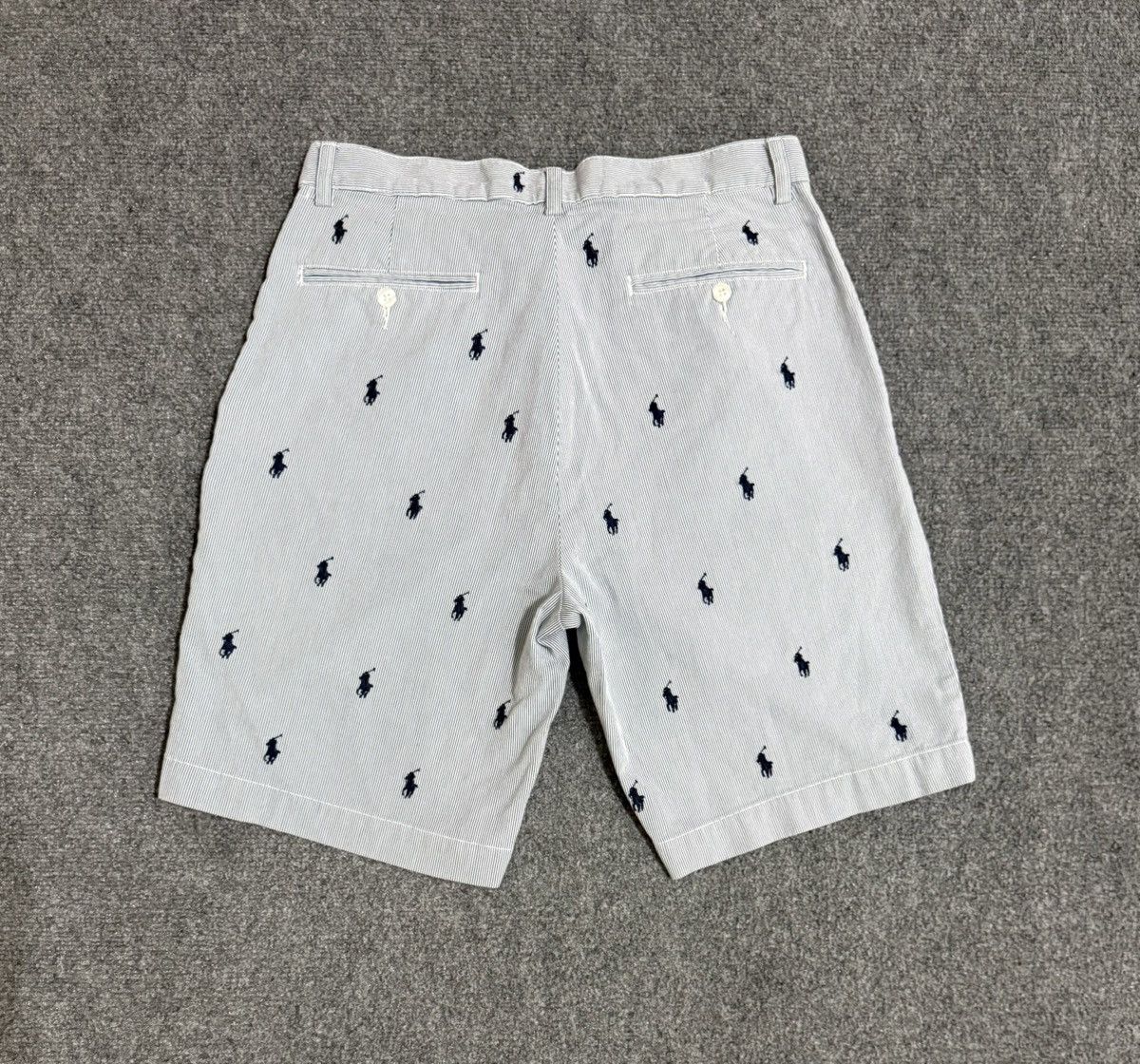 Polo Ralph Lauren Polo Ralph Lauren Pony Shorts Striped Prospect 34 Size US 32 / EU 48 - 7 Thumbnail