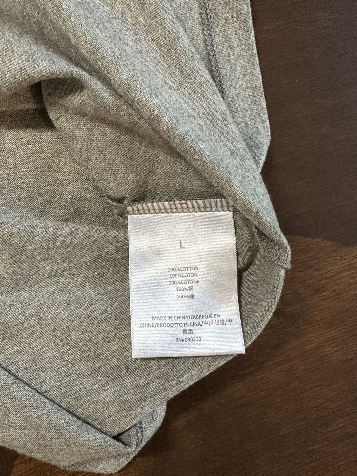 FOG Essentials Fear of God ‘Dark Oatmeal’ Tee (SS22) Large Size US L / EU 52-54 / 3 - 7 Thumbnail