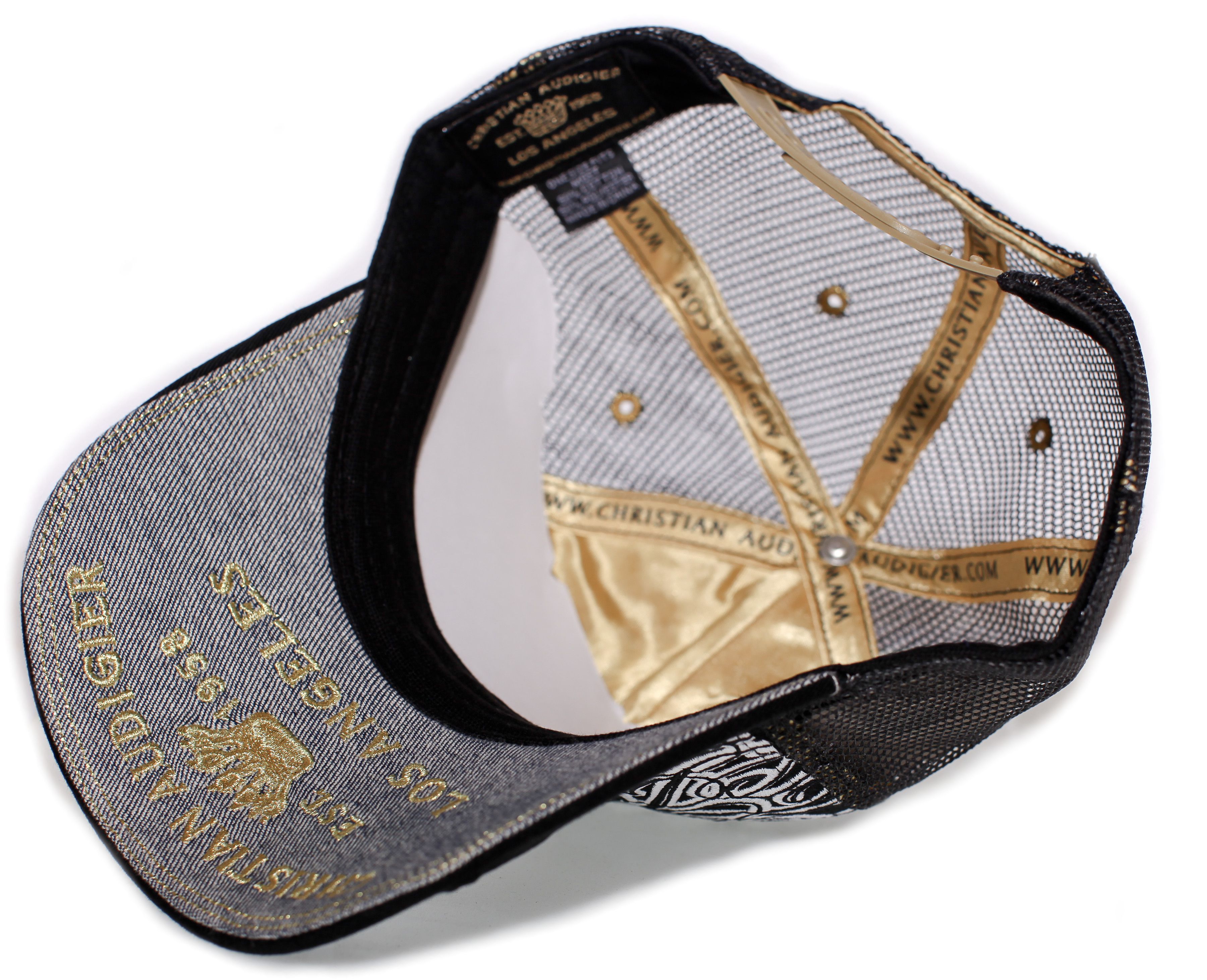 Other Christian Audigier Vintage/Authentic hats Unisex COA Black Size ONE SIZE - 2 Thumbnail